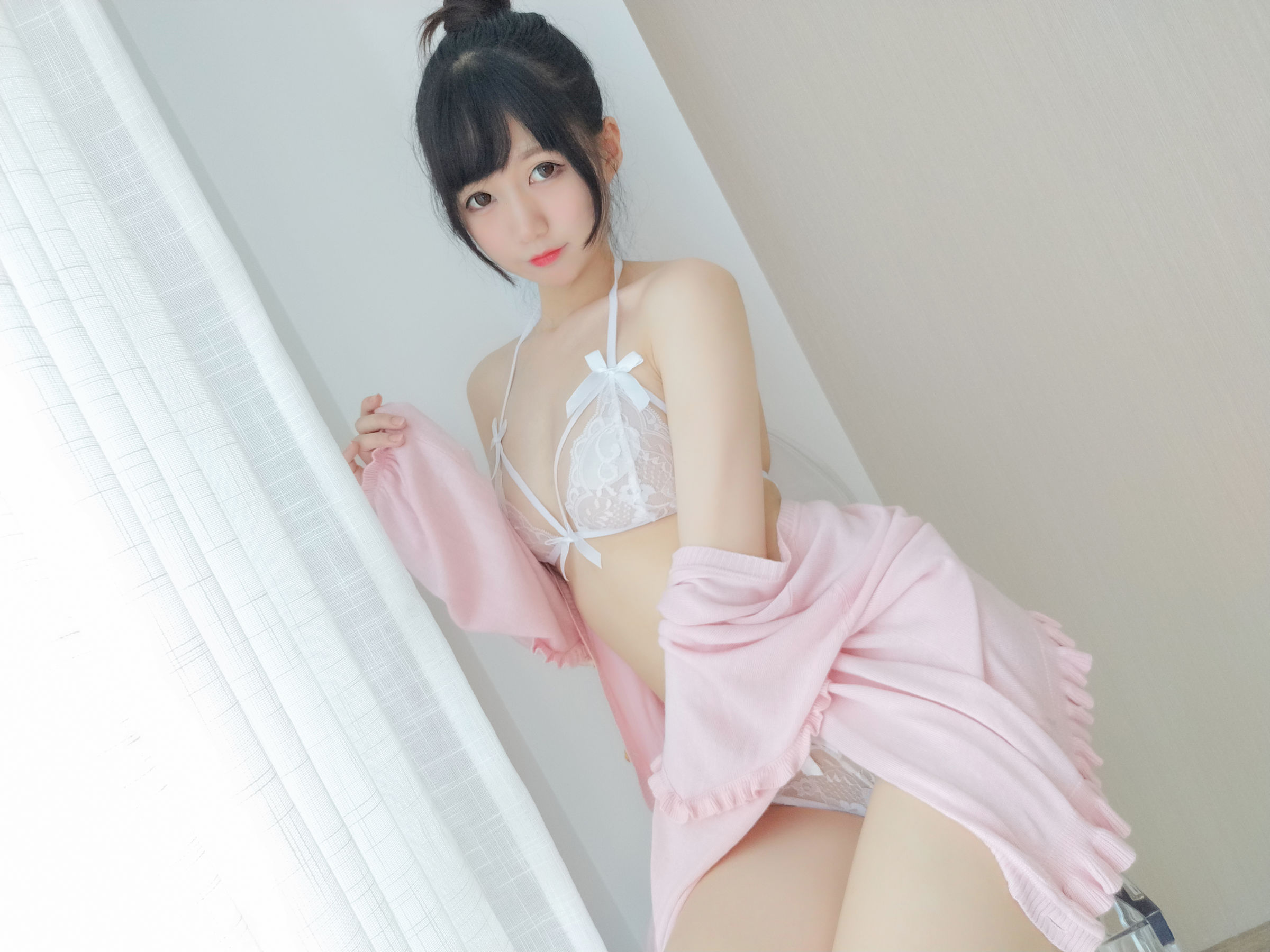 [COS福利] NAGISA魔物喵[fantia] - 夏のレースの下着