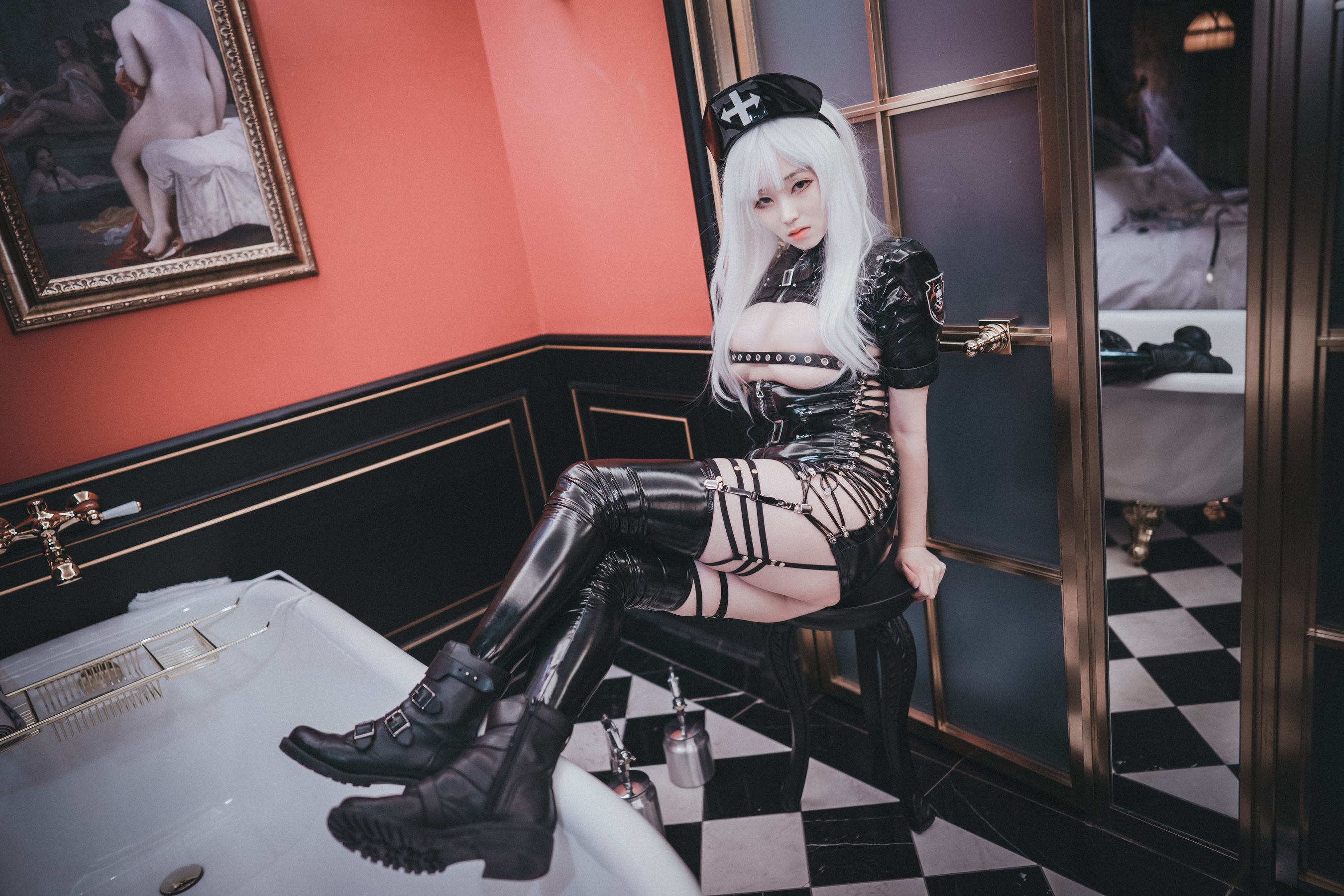 [COS福利] BamBi写真 - Poisonous Nurse