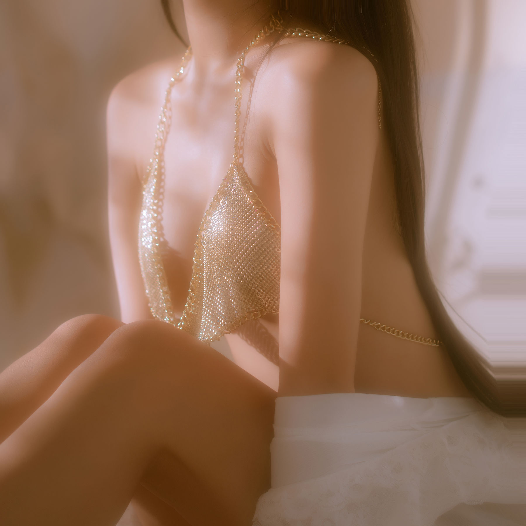 [COS福利] 阳光美少女萌芽儿o0 - 金色套装