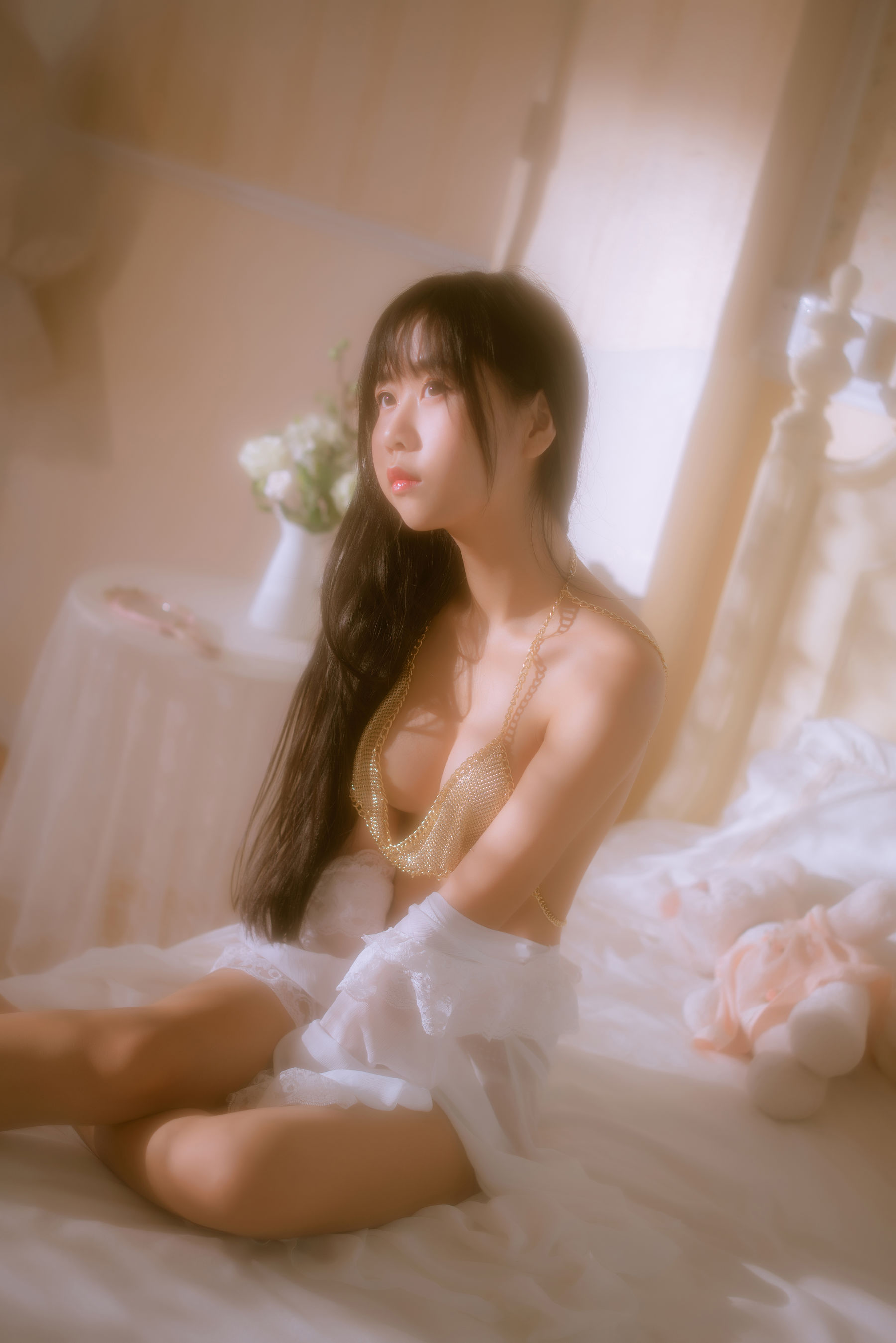 [COS福利] 阳光美少女萌芽儿o0 - 金色套装