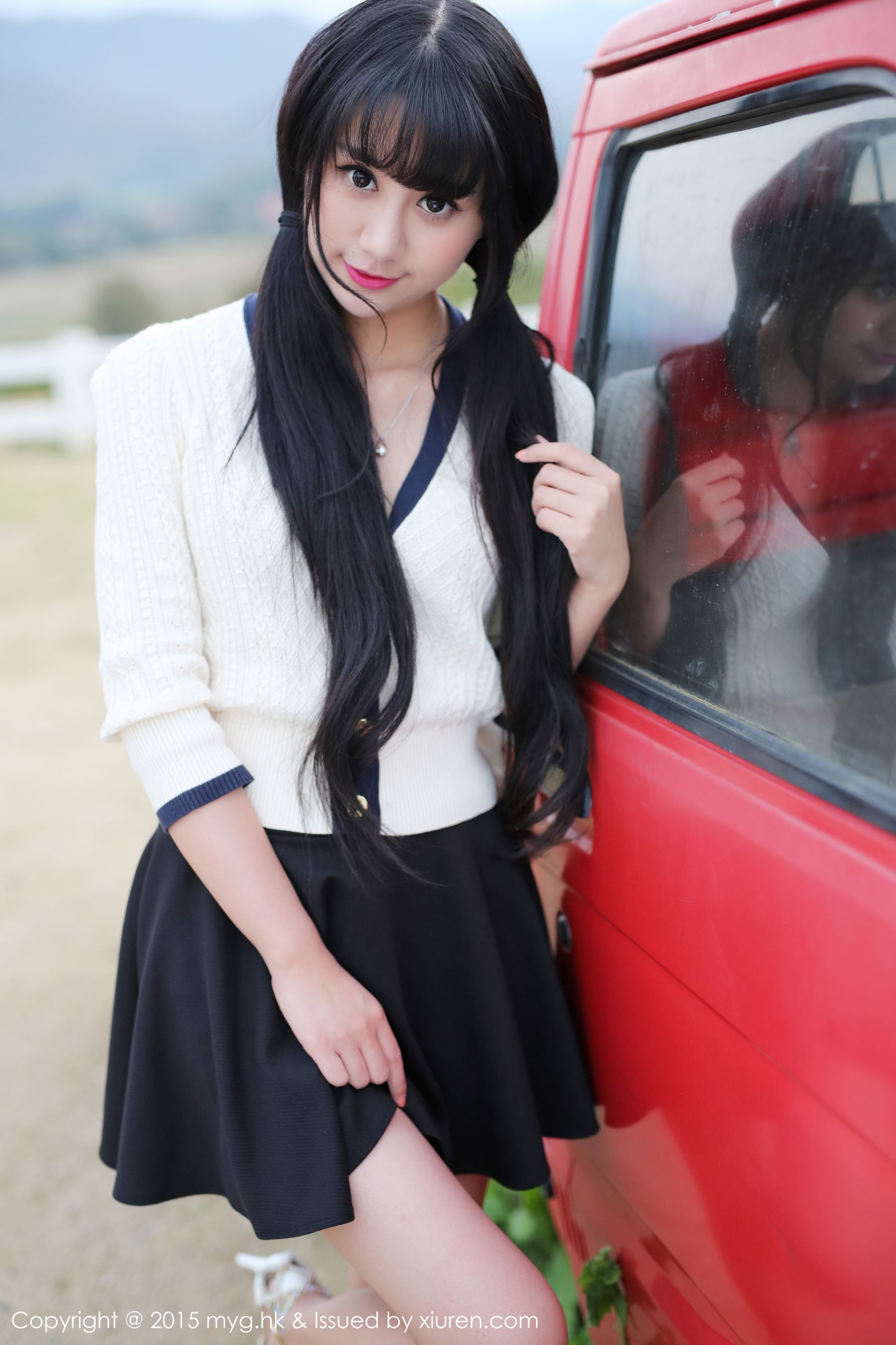 杨晓青儿《丁字裤翘臀+街拍系列》 [美媛馆MyGirl] Vol.102