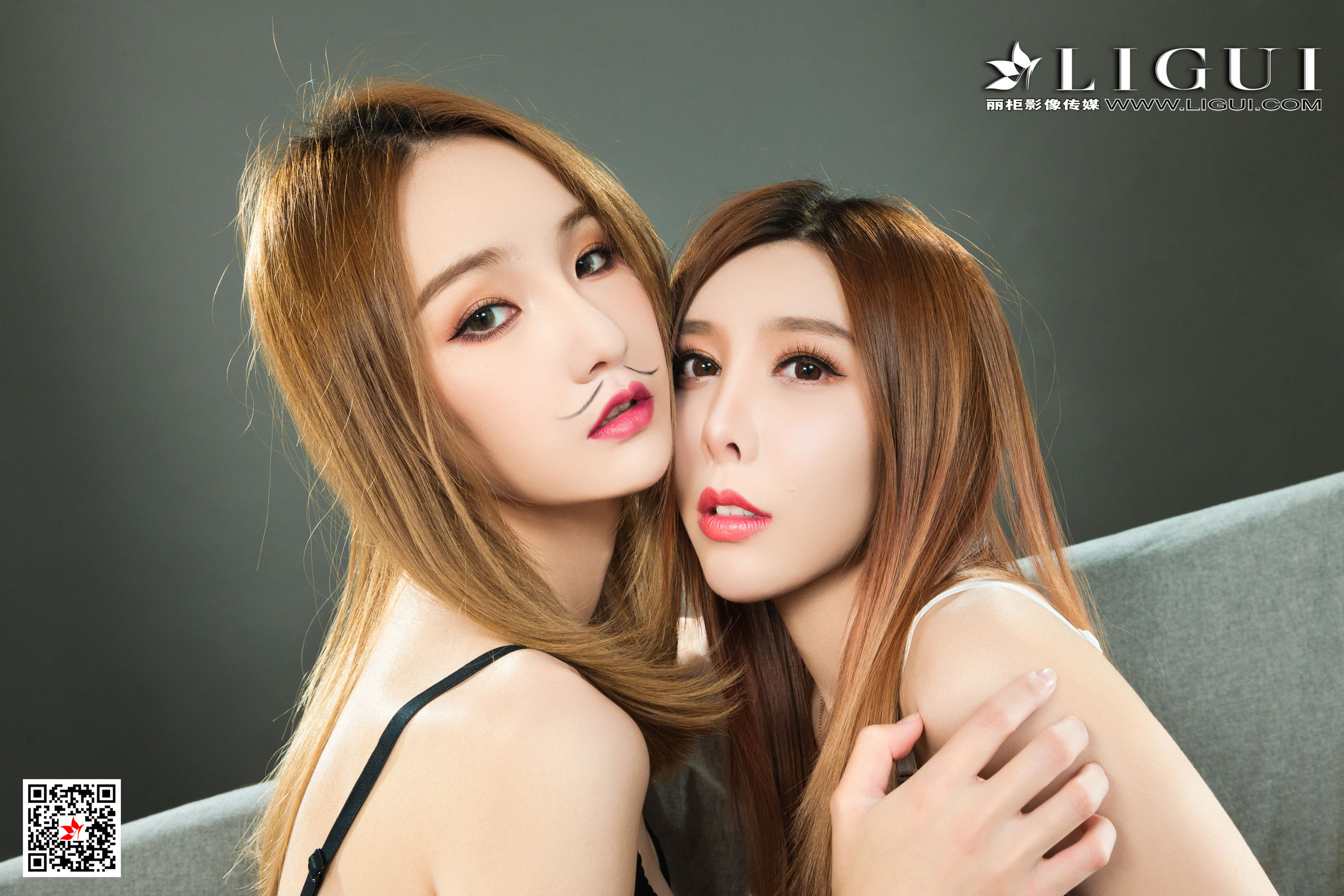 [丽柜Ligui] 网络丽人 Model 兔子&蕊蕊