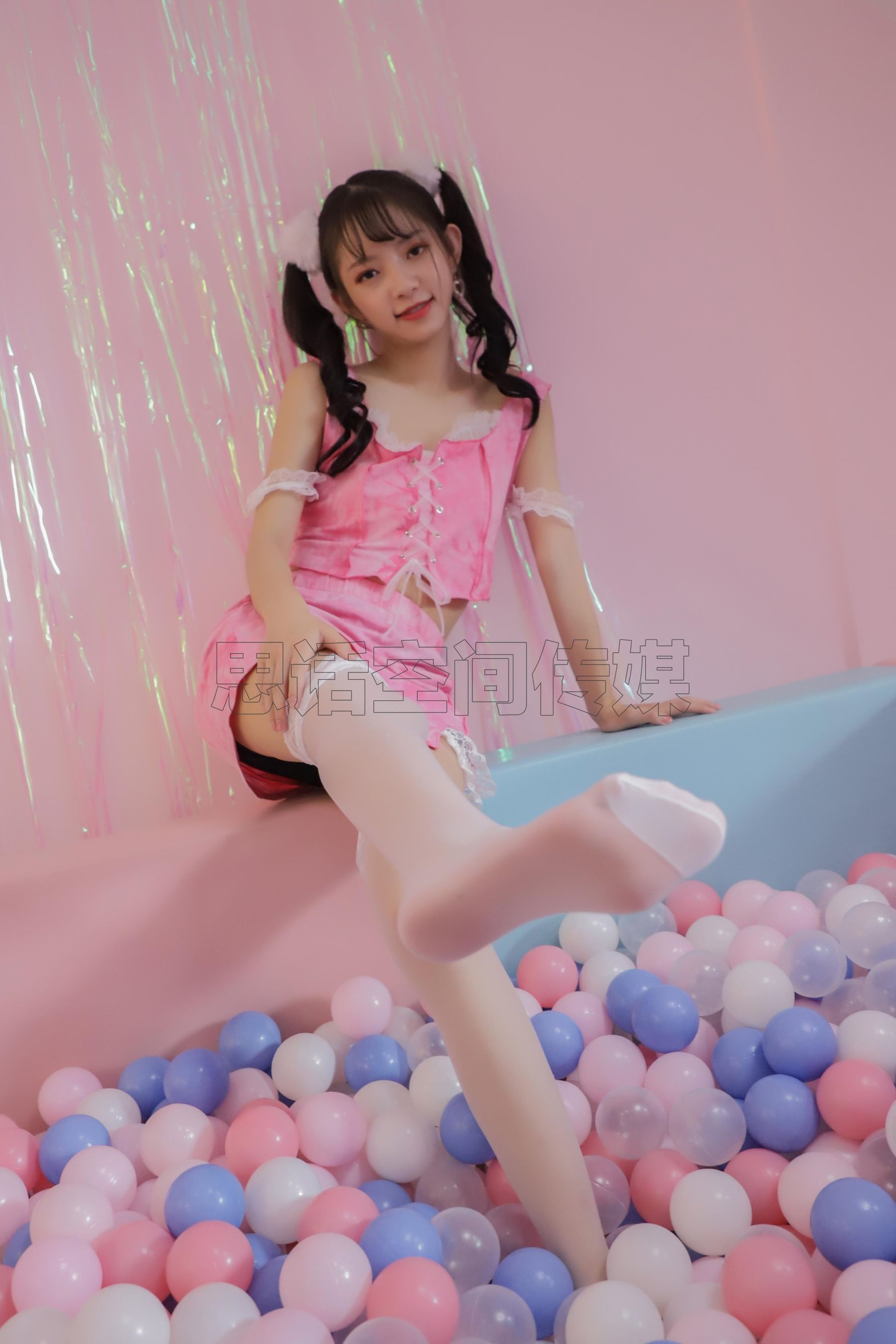 [思话SiHua] SJ018 珊珊 双马尾白丝小可爱