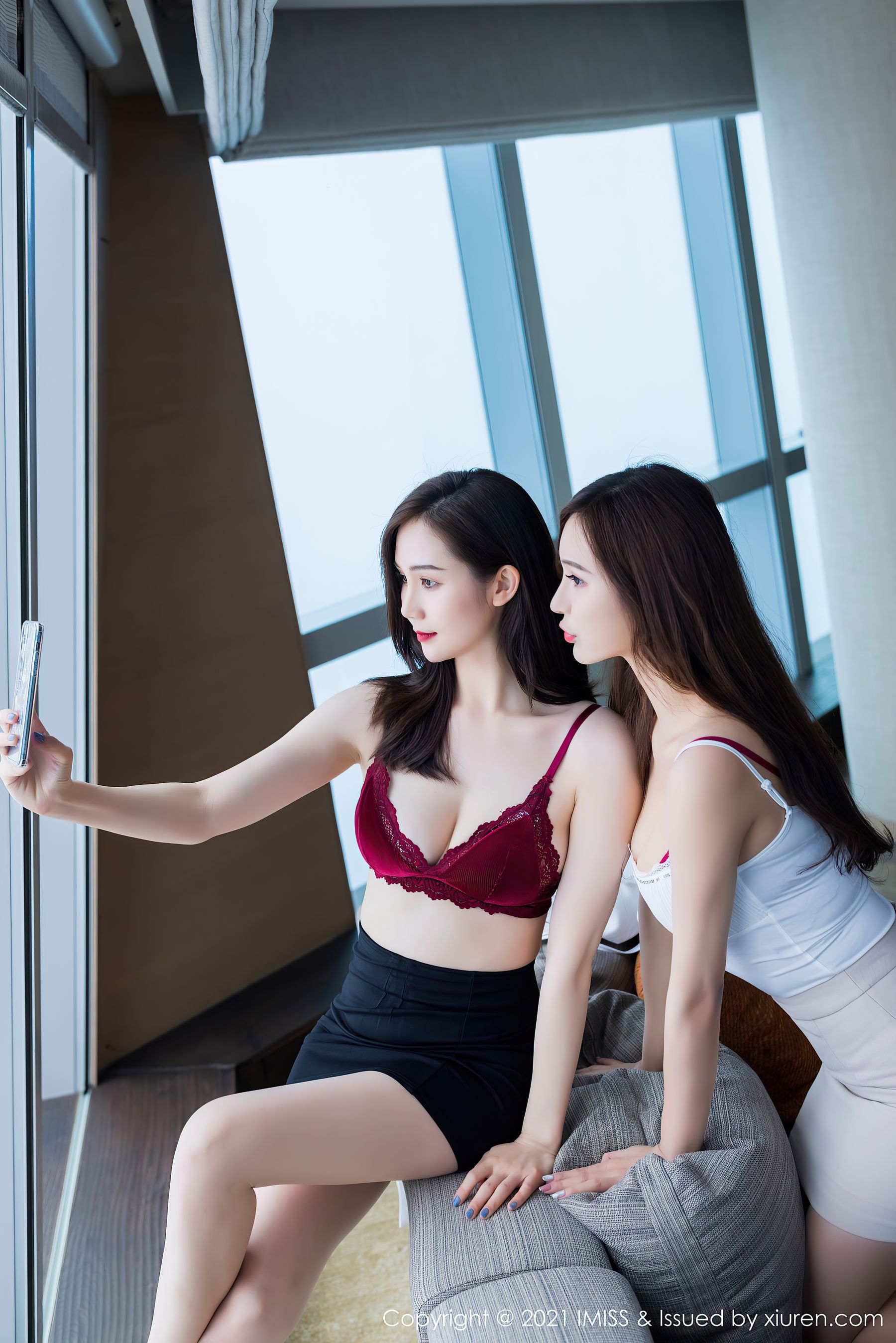 [爱蜜社IMiss] Vol.570 @Lavinia肉肉 & @SISY思