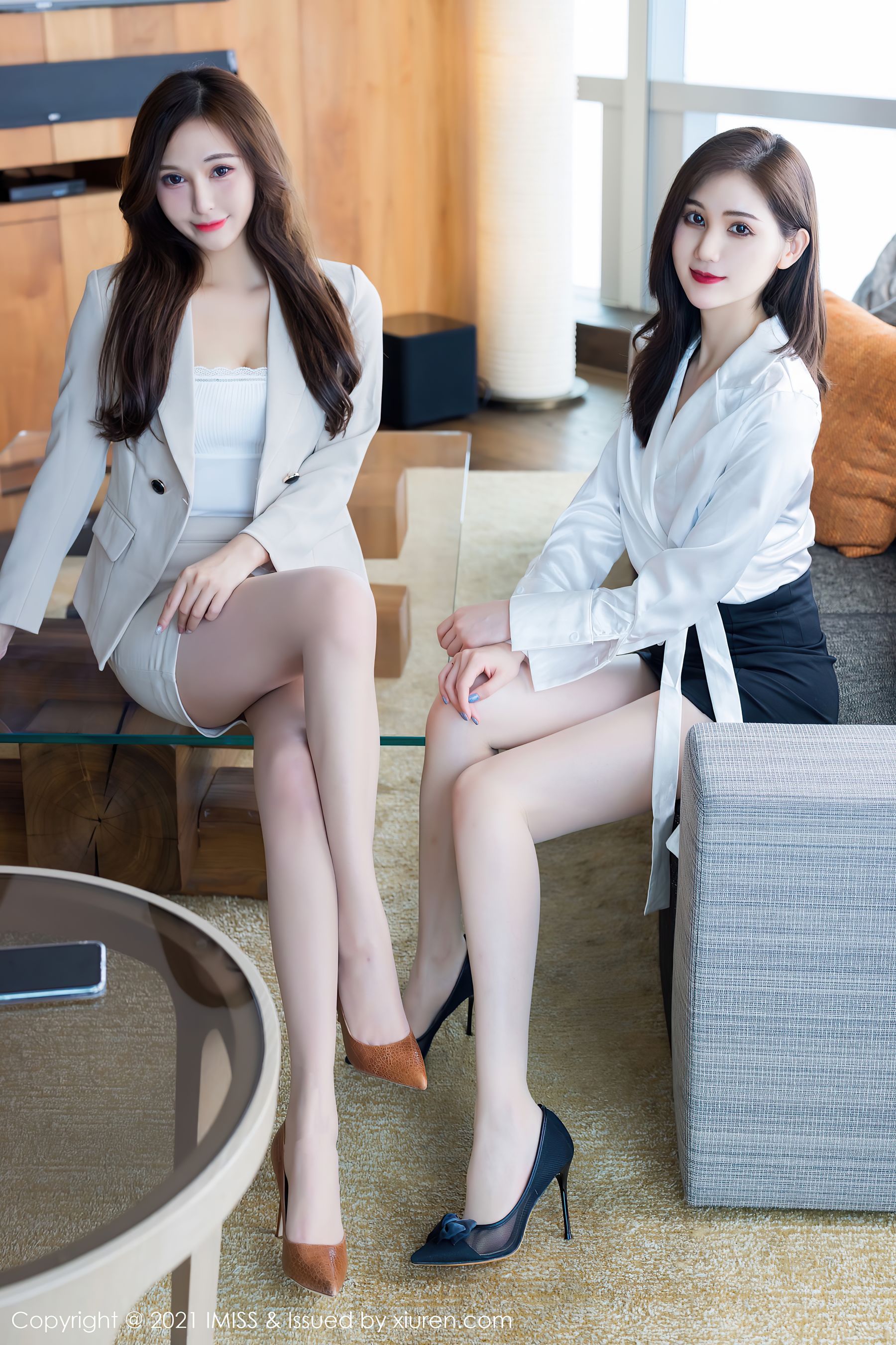 [爱蜜社IMiss] Vol.570 @Lavinia肉肉 & @SISY思