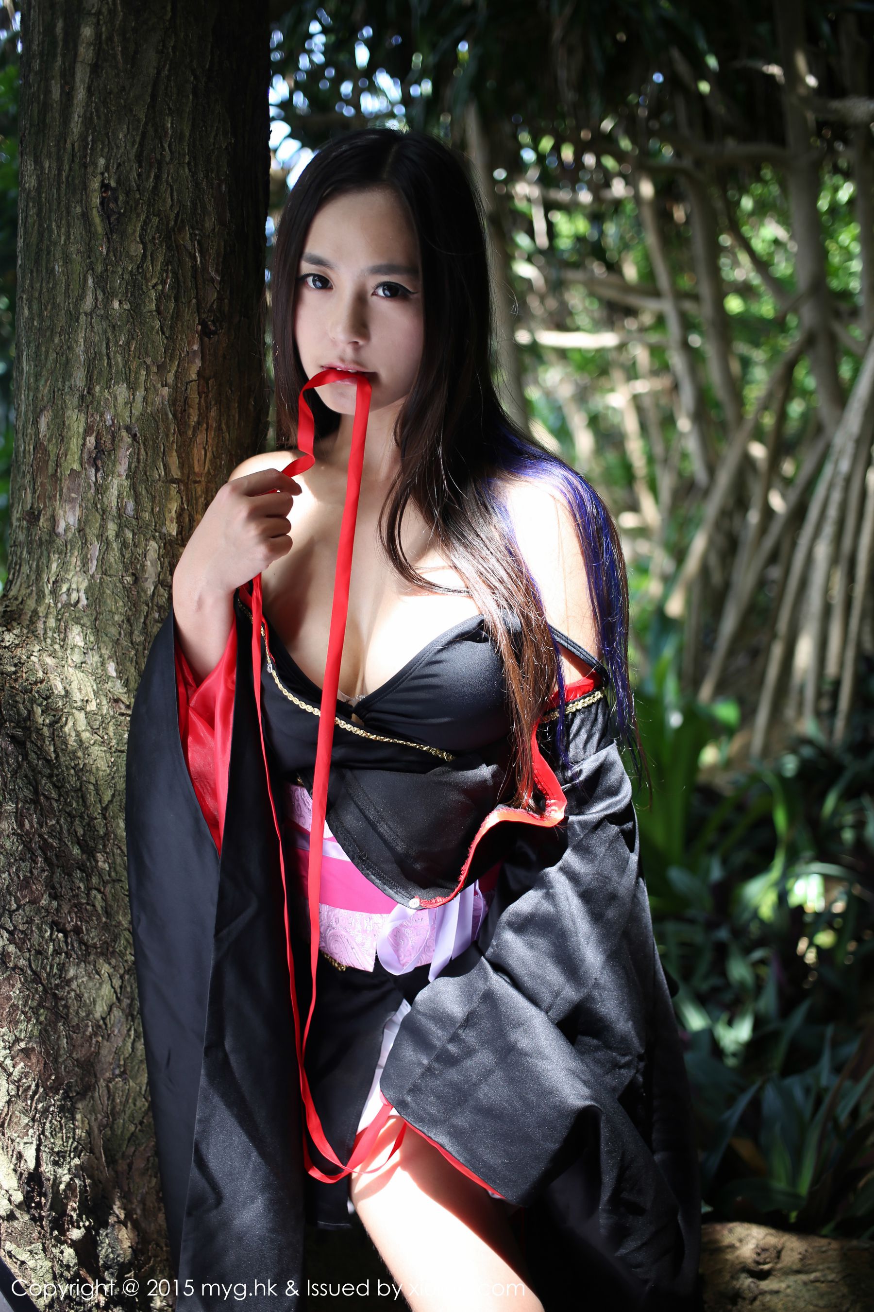 moa小姐《日本和服主题》 [美媛馆MyGirl] Vol.136
