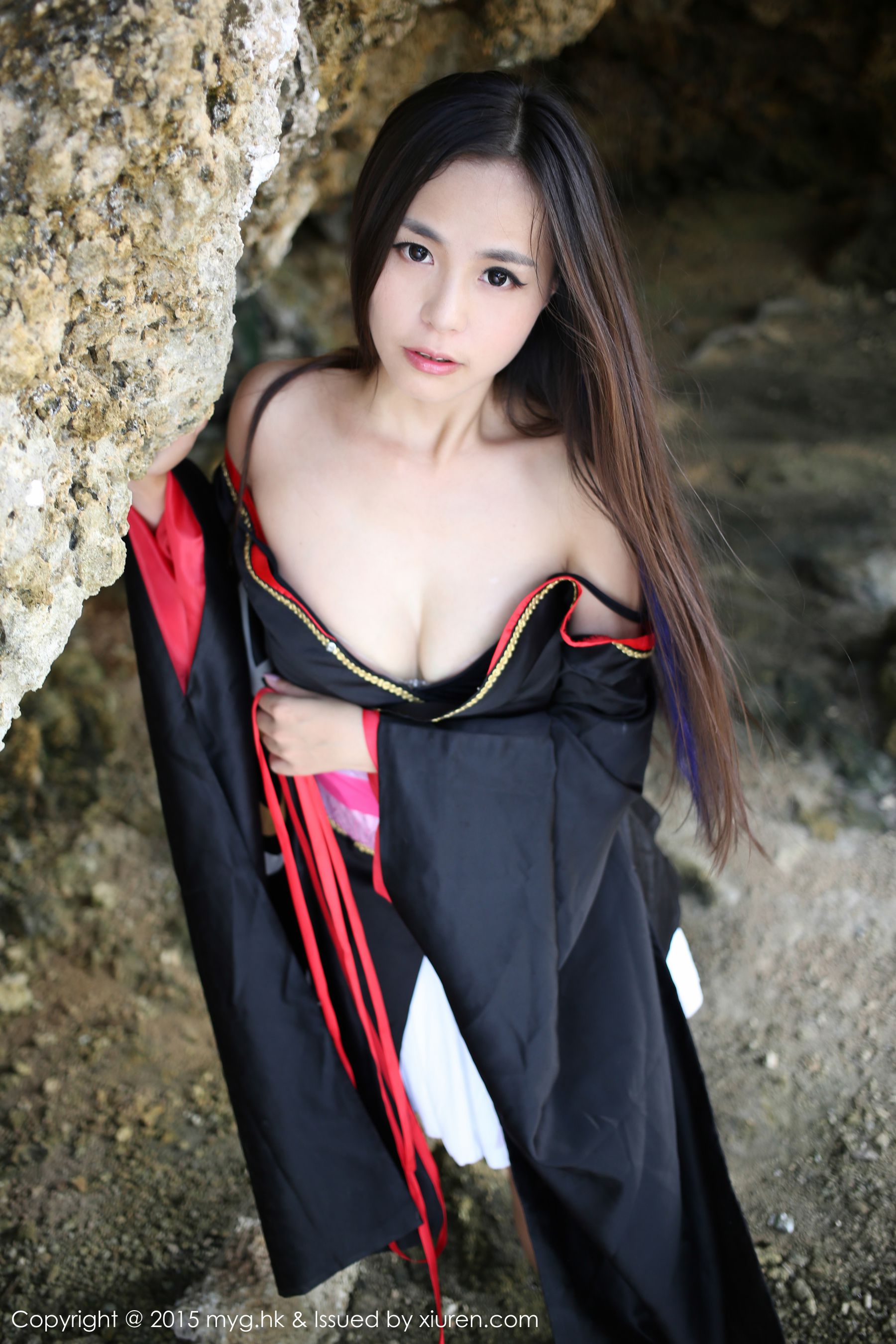 moa小姐《日本和服主题》 [美媛馆MyGirl] Vol.136