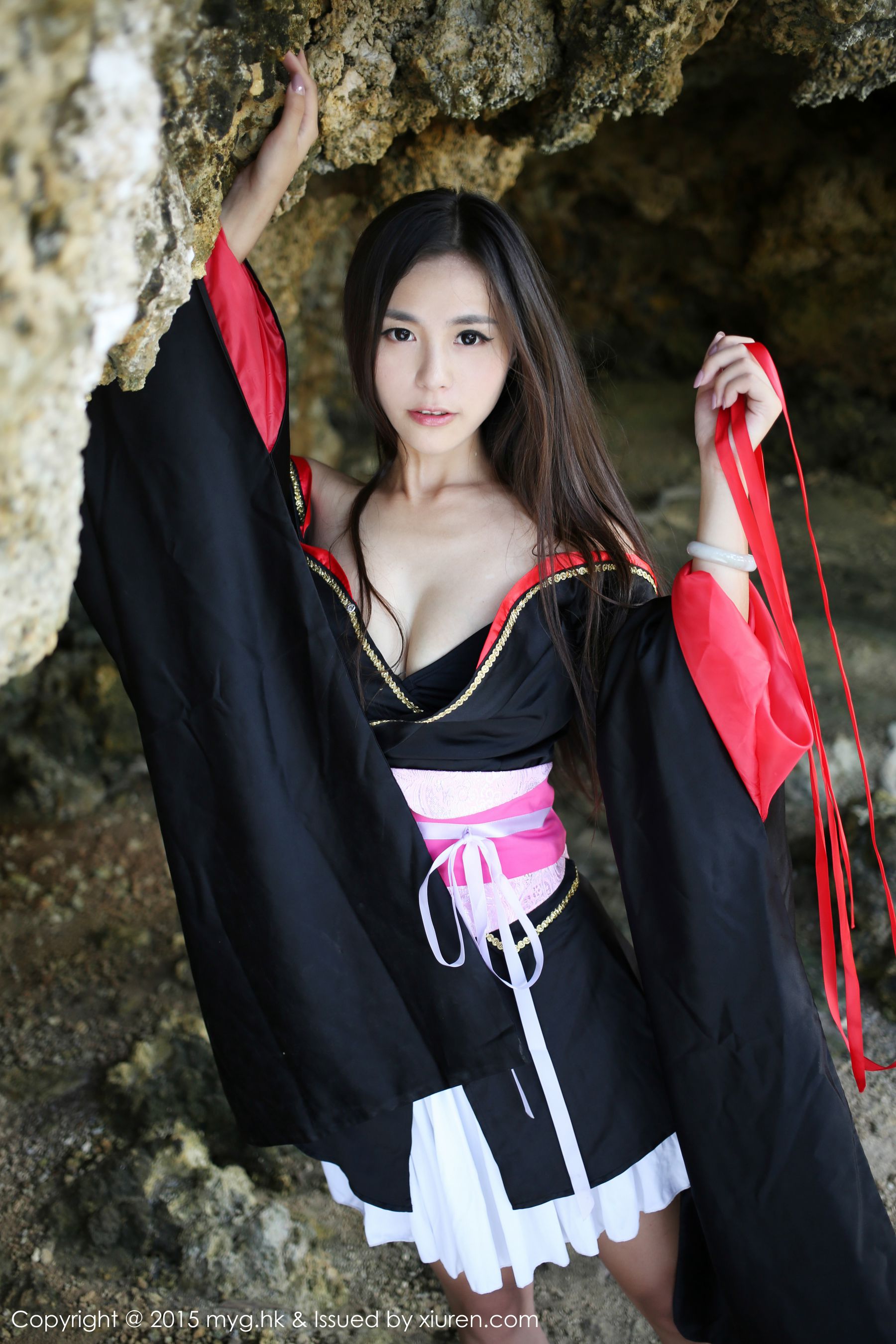 moa小姐《日本和服主题》 [美媛馆MyGirl] Vol.136