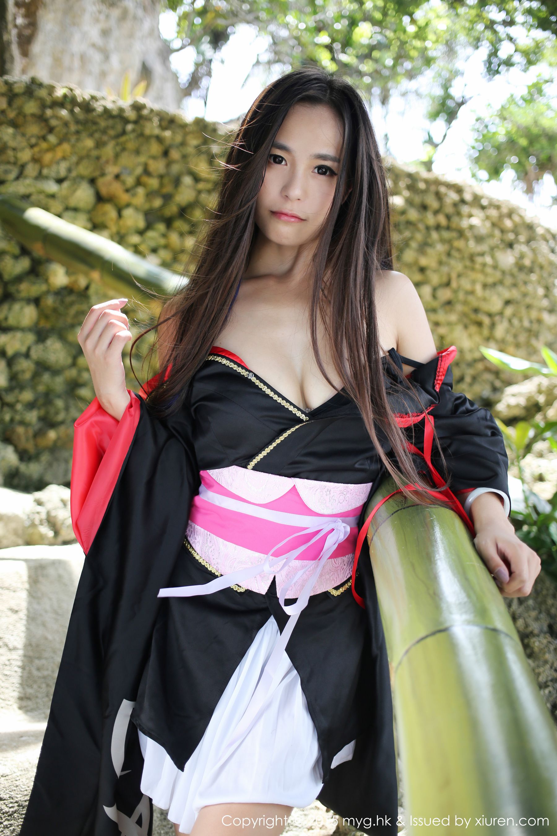 moa小姐《日本和服主题》 [美媛馆MyGirl] Vol.136