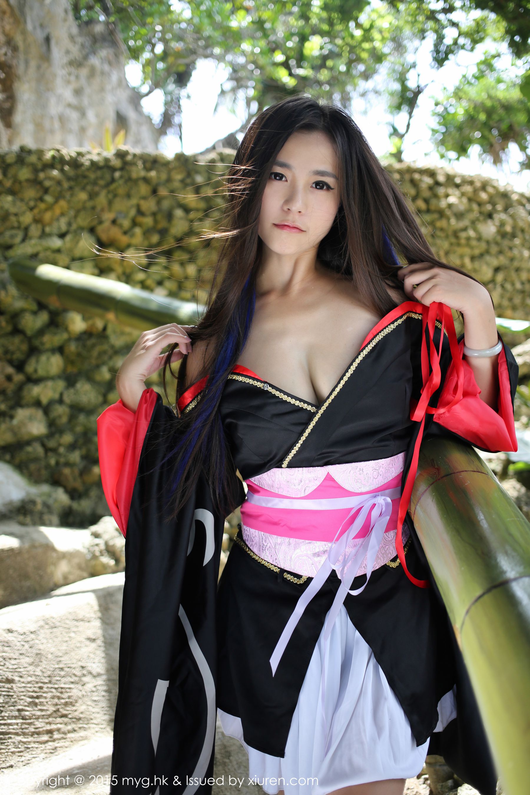 moa小姐《日本和服主题》 [美媛馆MyGirl] Vol.136