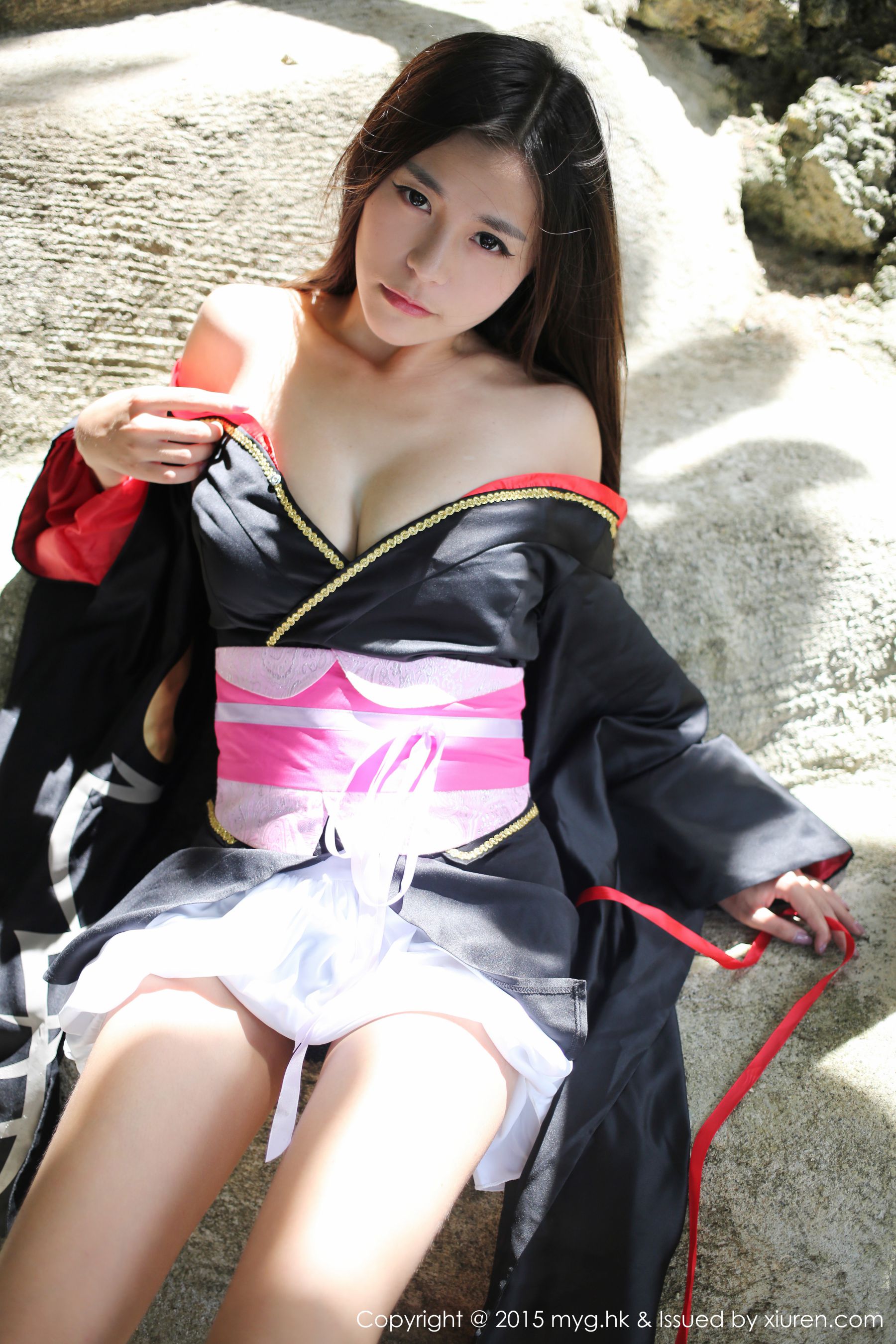moa小姐《日本和服主题》 [美媛馆MyGirl] Vol.136