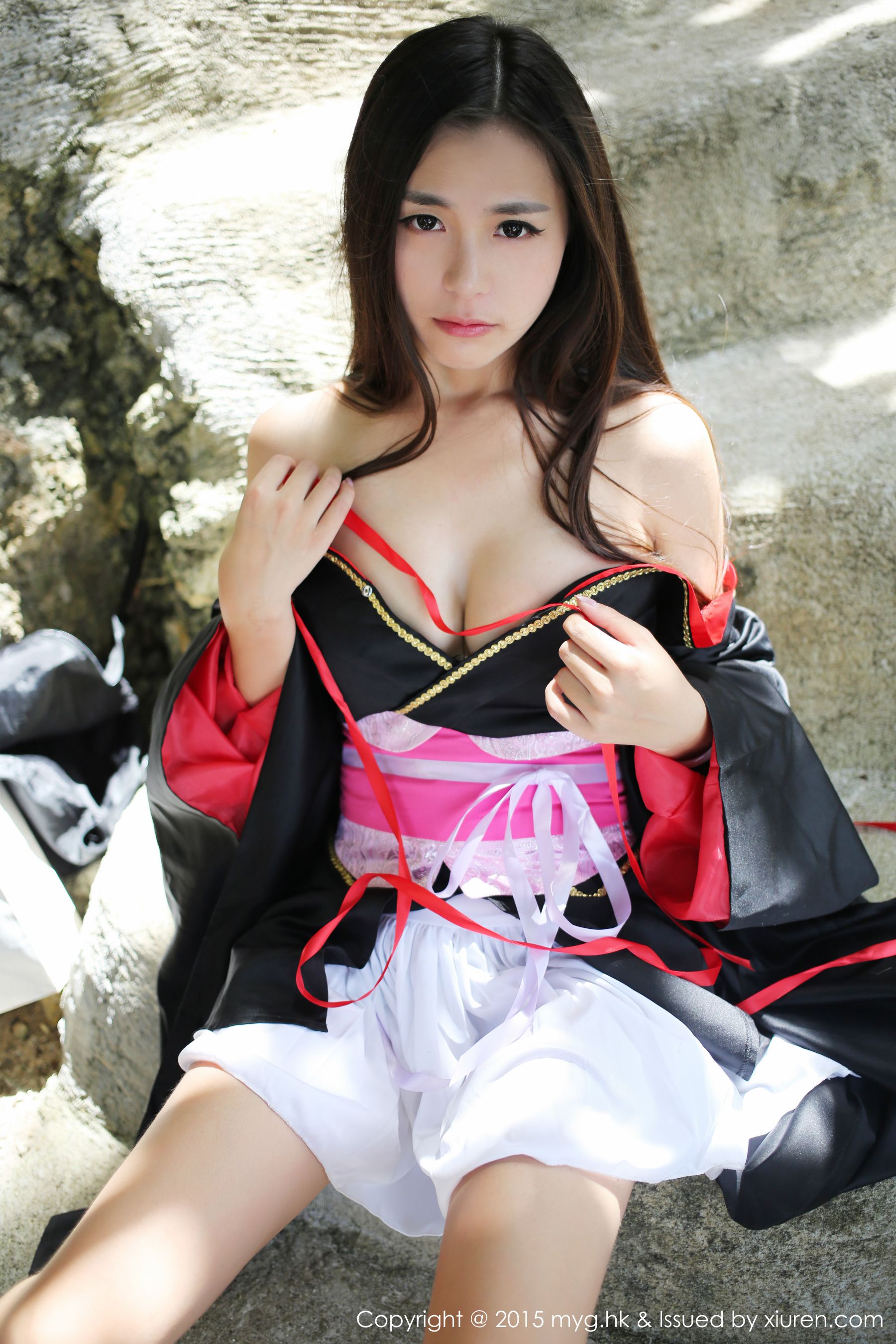 moa小姐《日本和服主题》 [美媛馆MyGirl] Vol.136