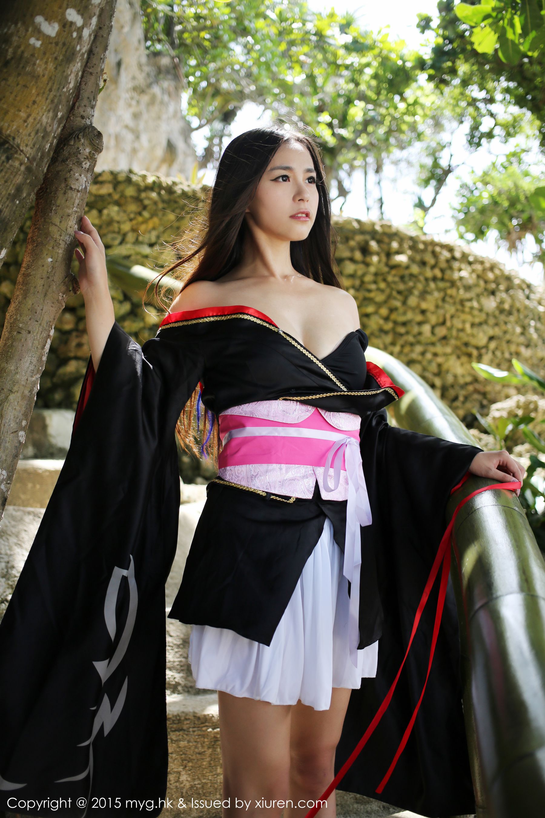moa小姐《日本和服主题》 [美媛馆MyGirl] Vol.136