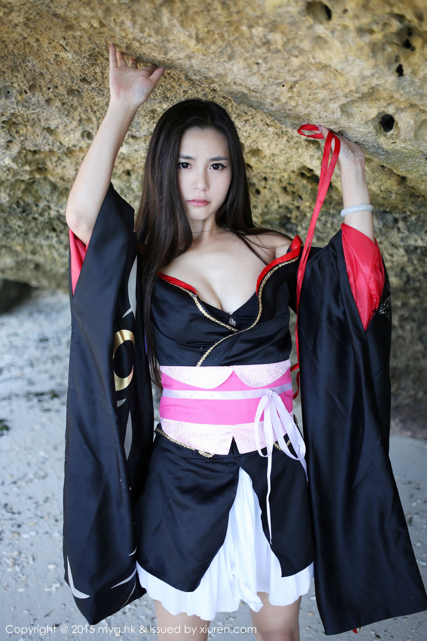moa小姐《日本和服主题》 [美媛馆MyGirl] Vol.136