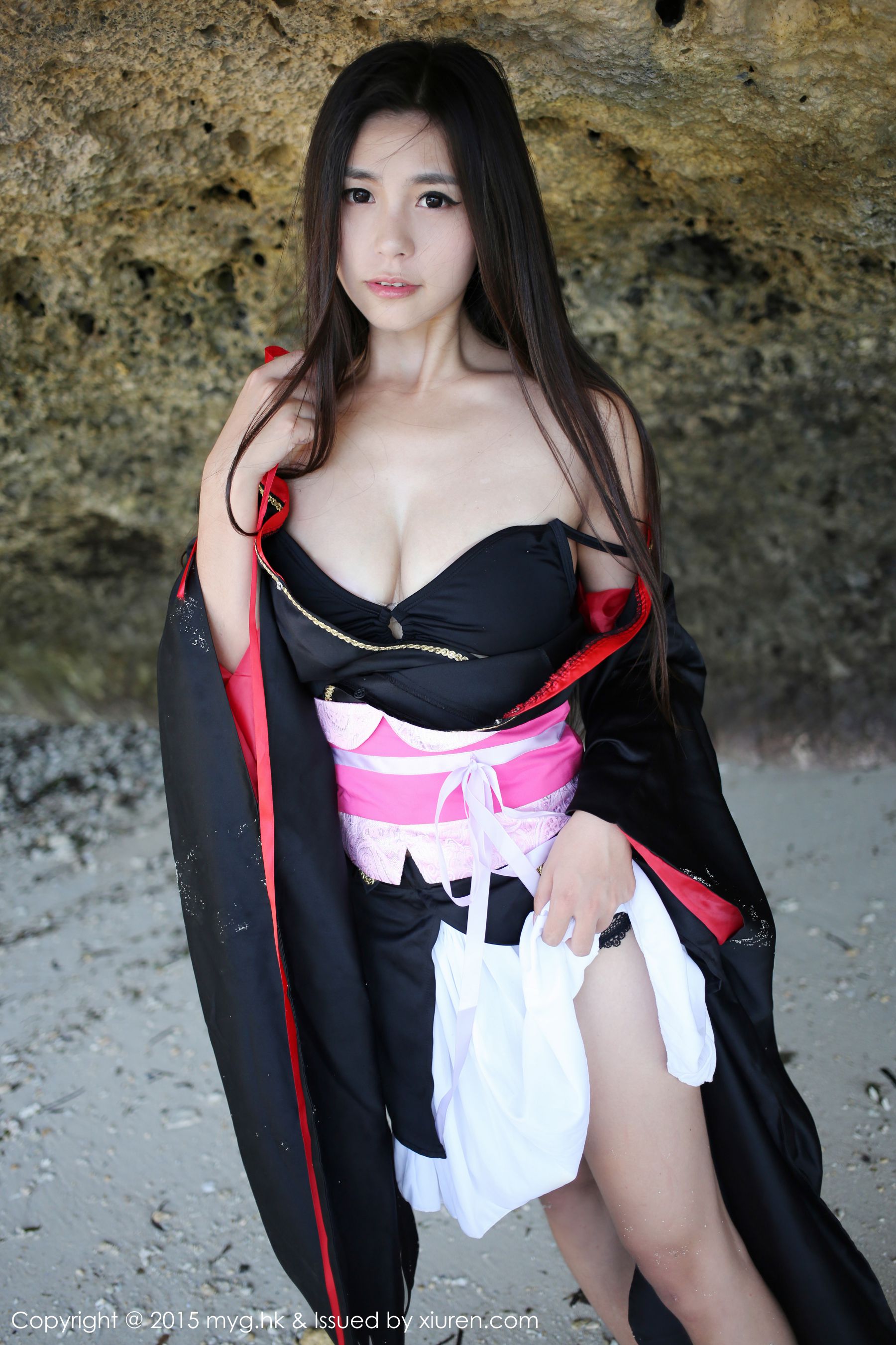 moa小姐《日本和服主题》 [美媛馆MyGirl] Vol.136