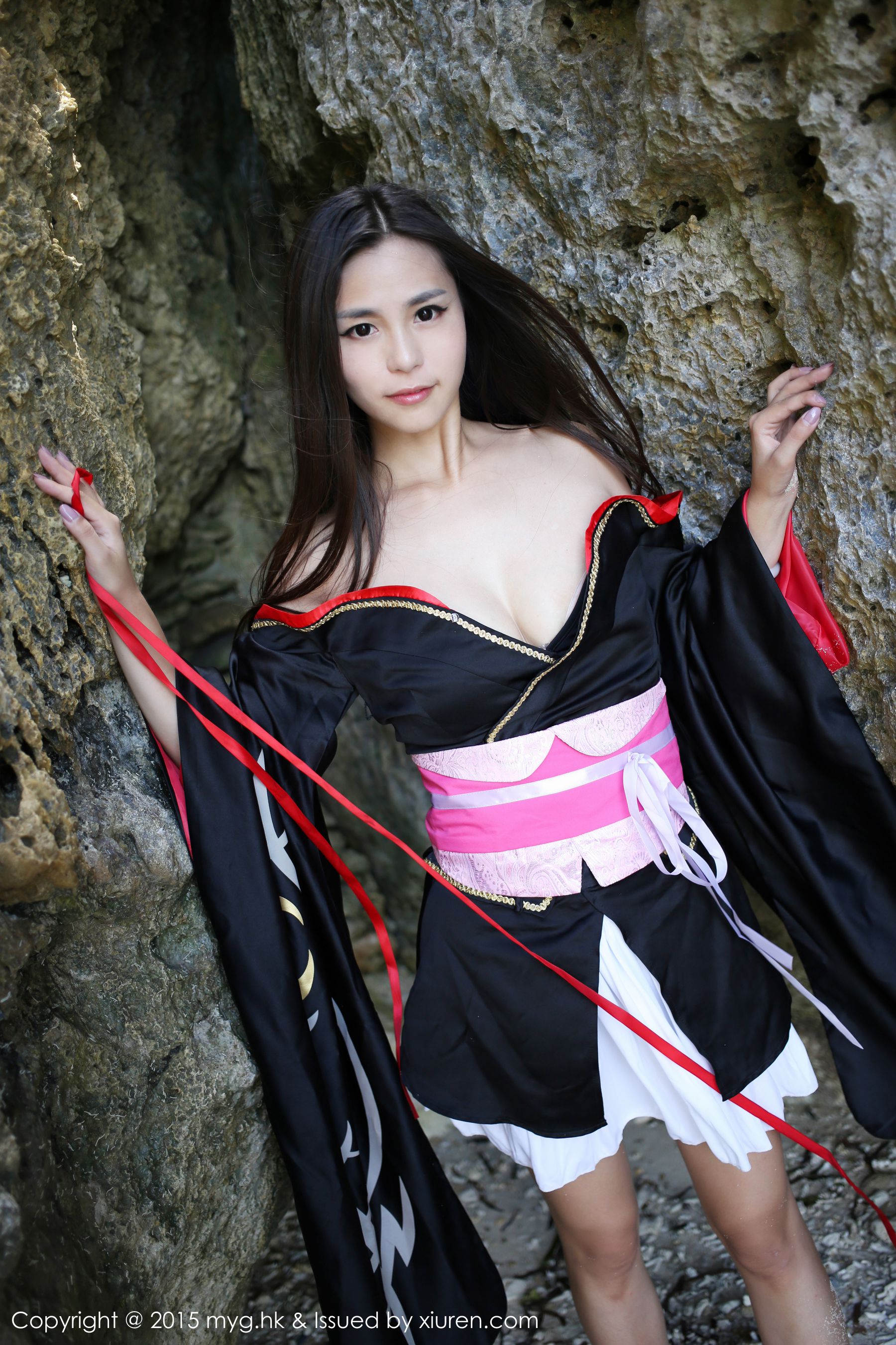 moa小姐《日本和服主题》 [美媛馆MyGirl] Vol.136