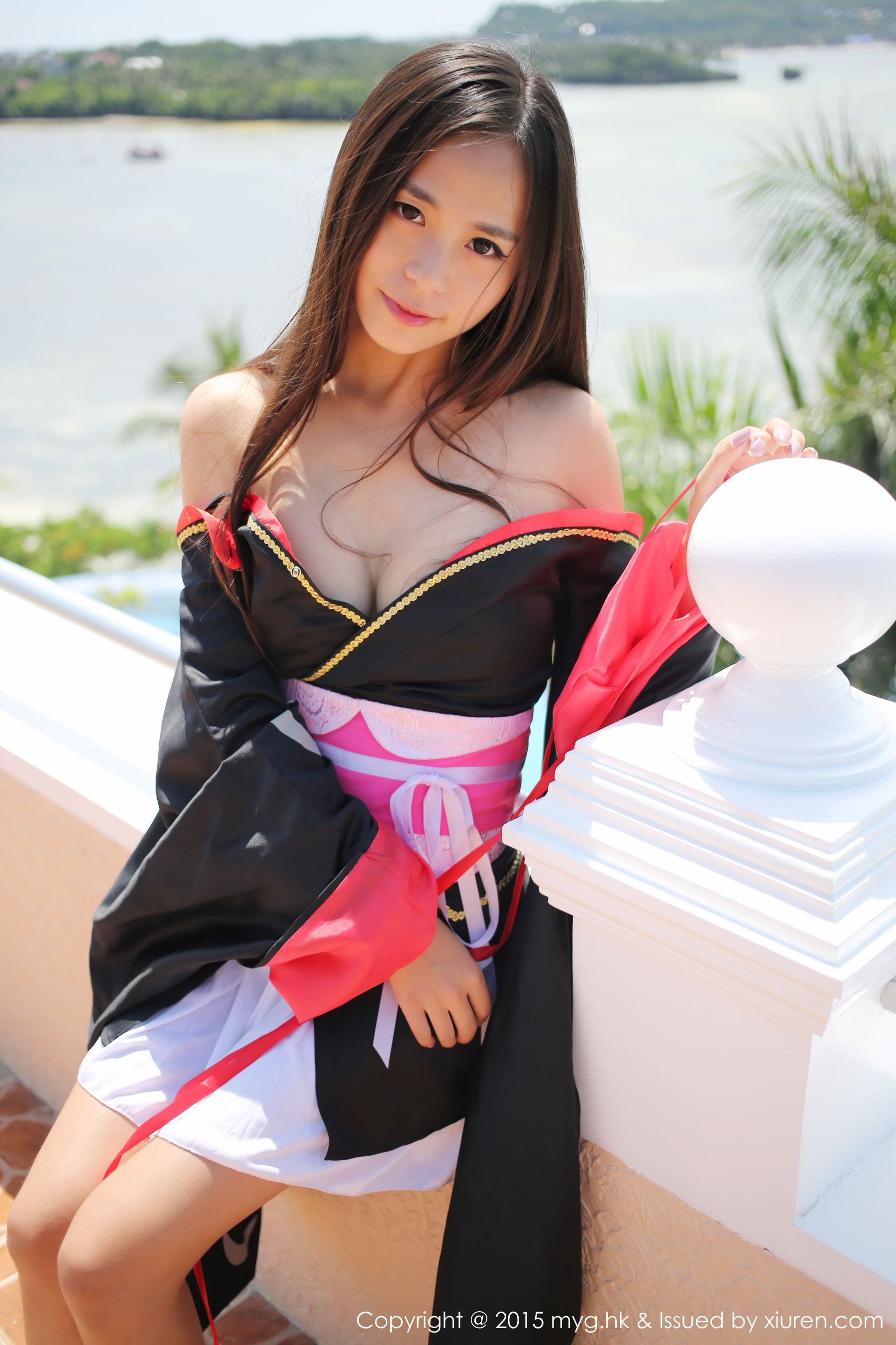 moa小姐《日本和服主题》 [美媛馆MyGirl] Vol.136