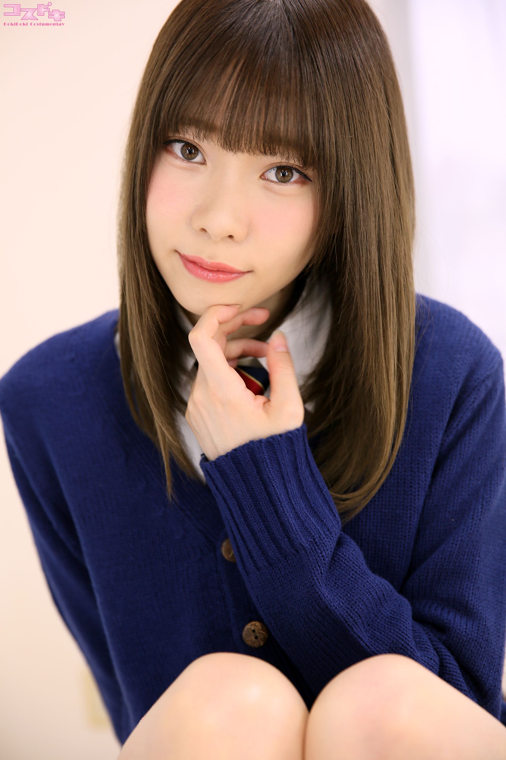 [Cosdoki] Arisa Takanashi 高梨有紗 takanashiarisa_pic_seifukucardigan1