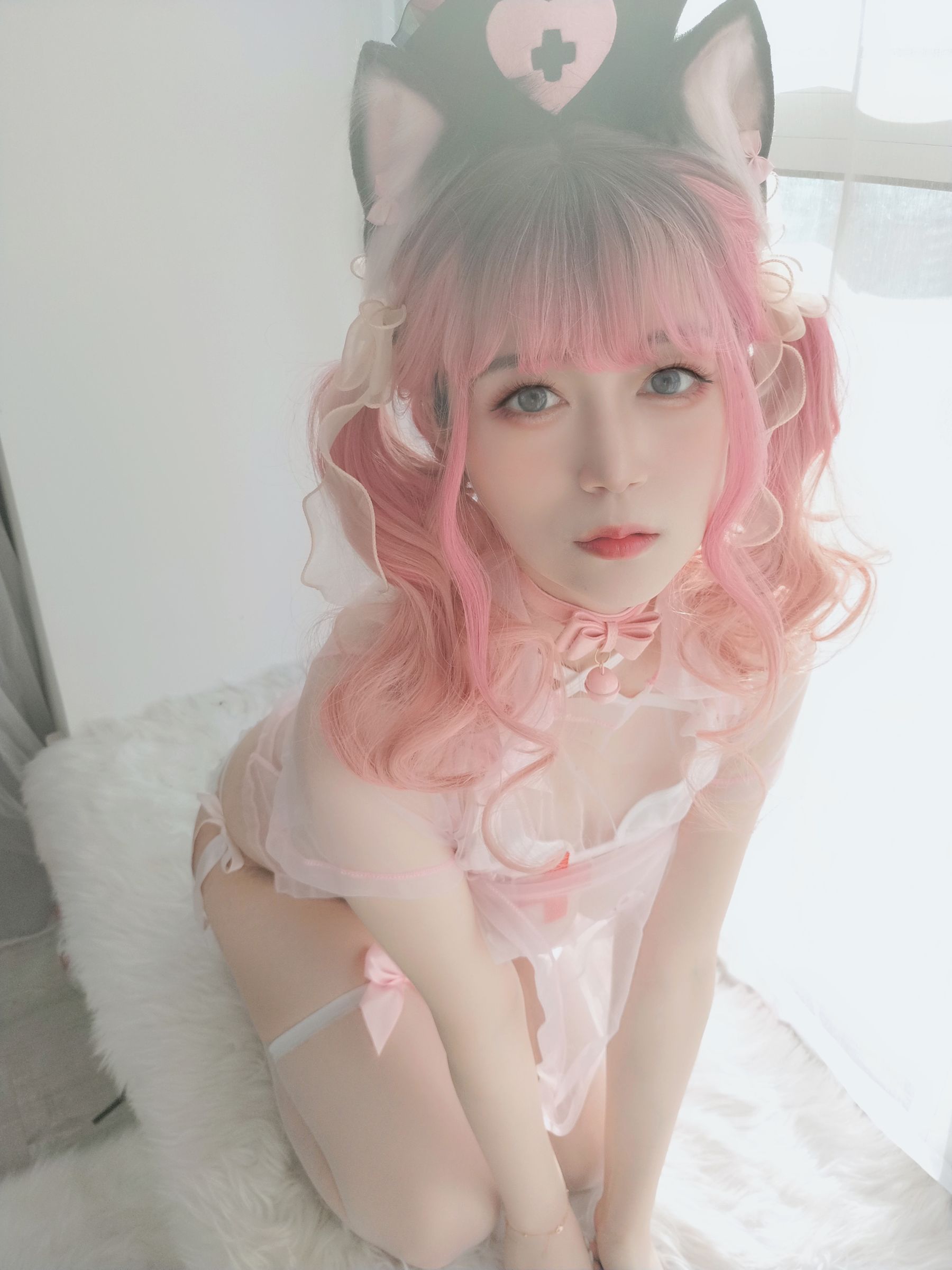 [COS福利] Coser小姐姐白银 - 猫咪护士
