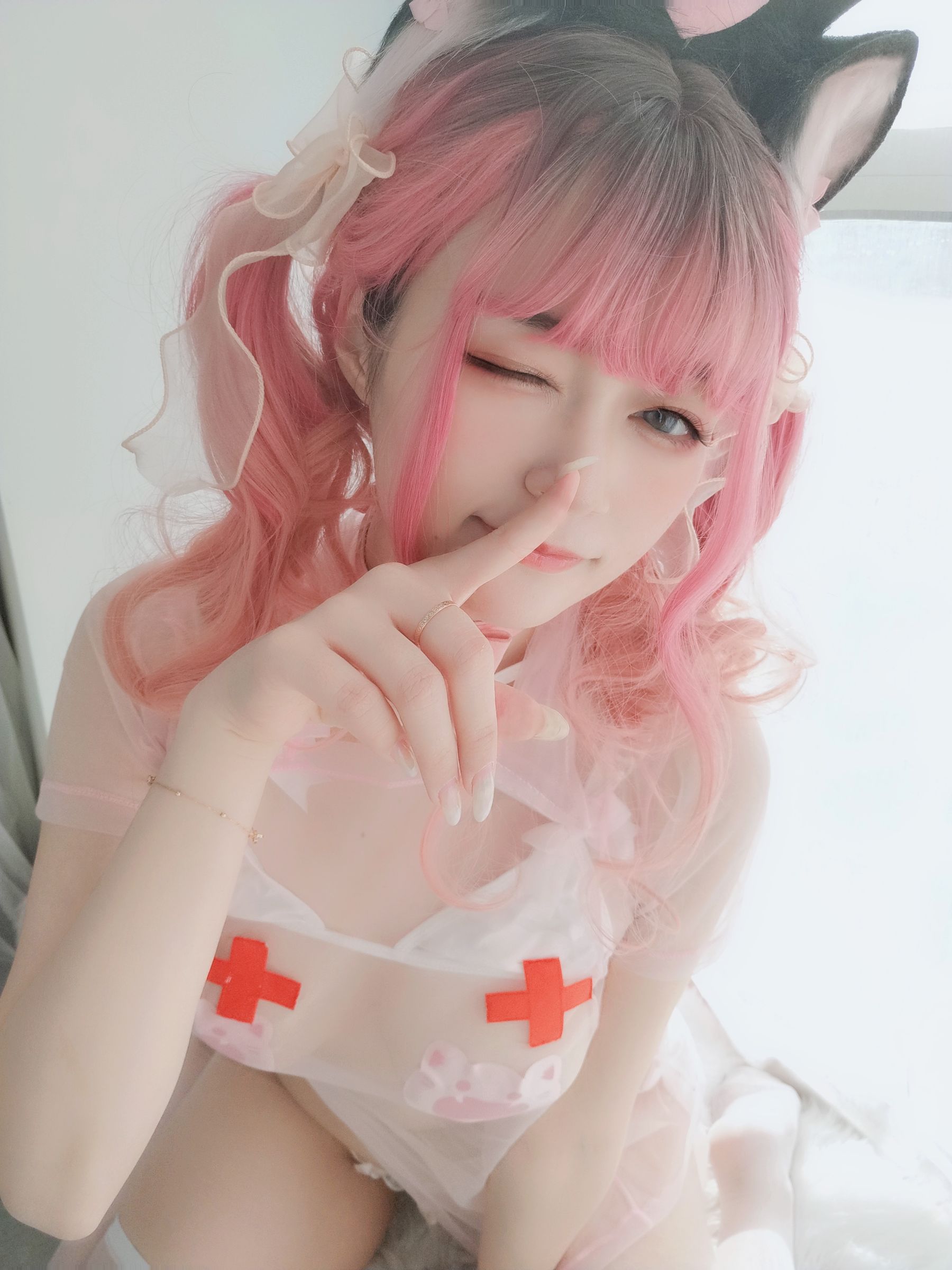 [COS福利] Coser小姐姐白银 - 猫咪护士