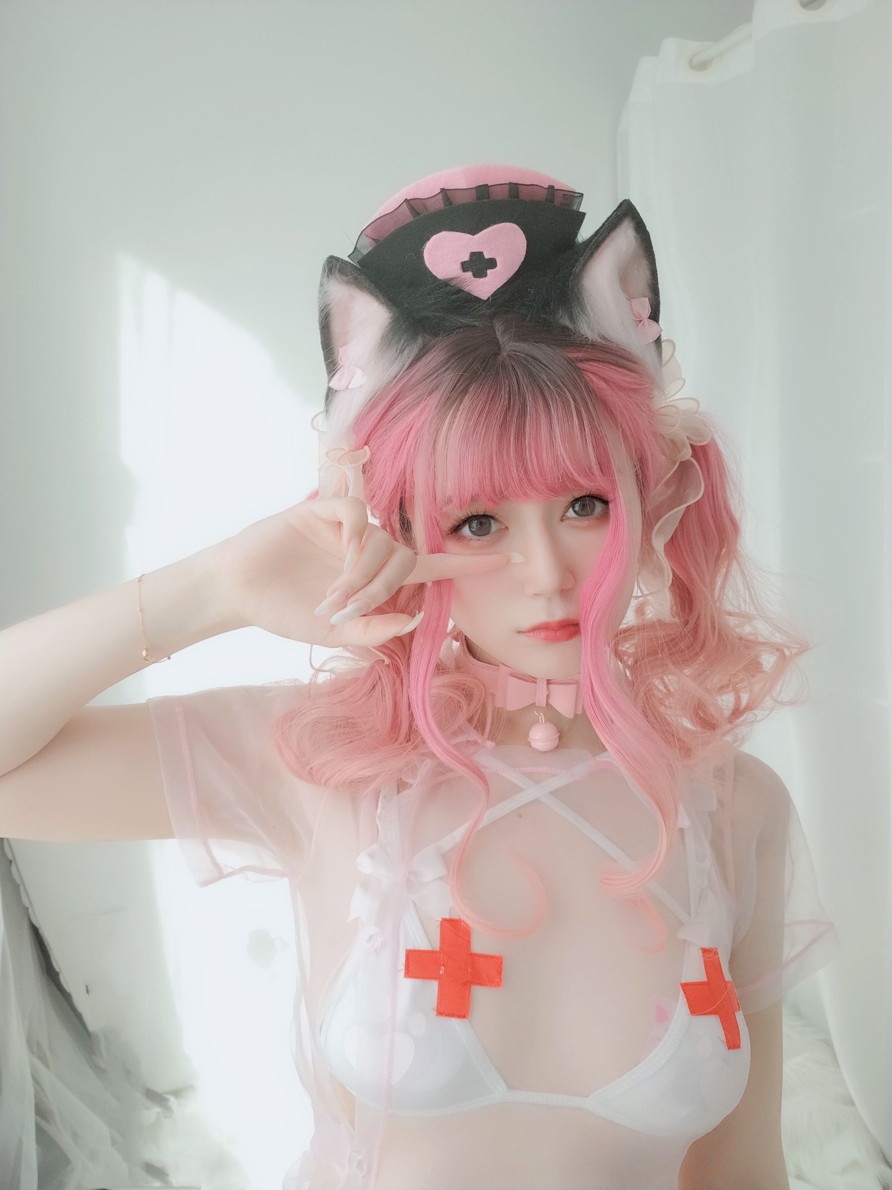 [COS福利] Coser小姐姐白银 - 猫咪护士