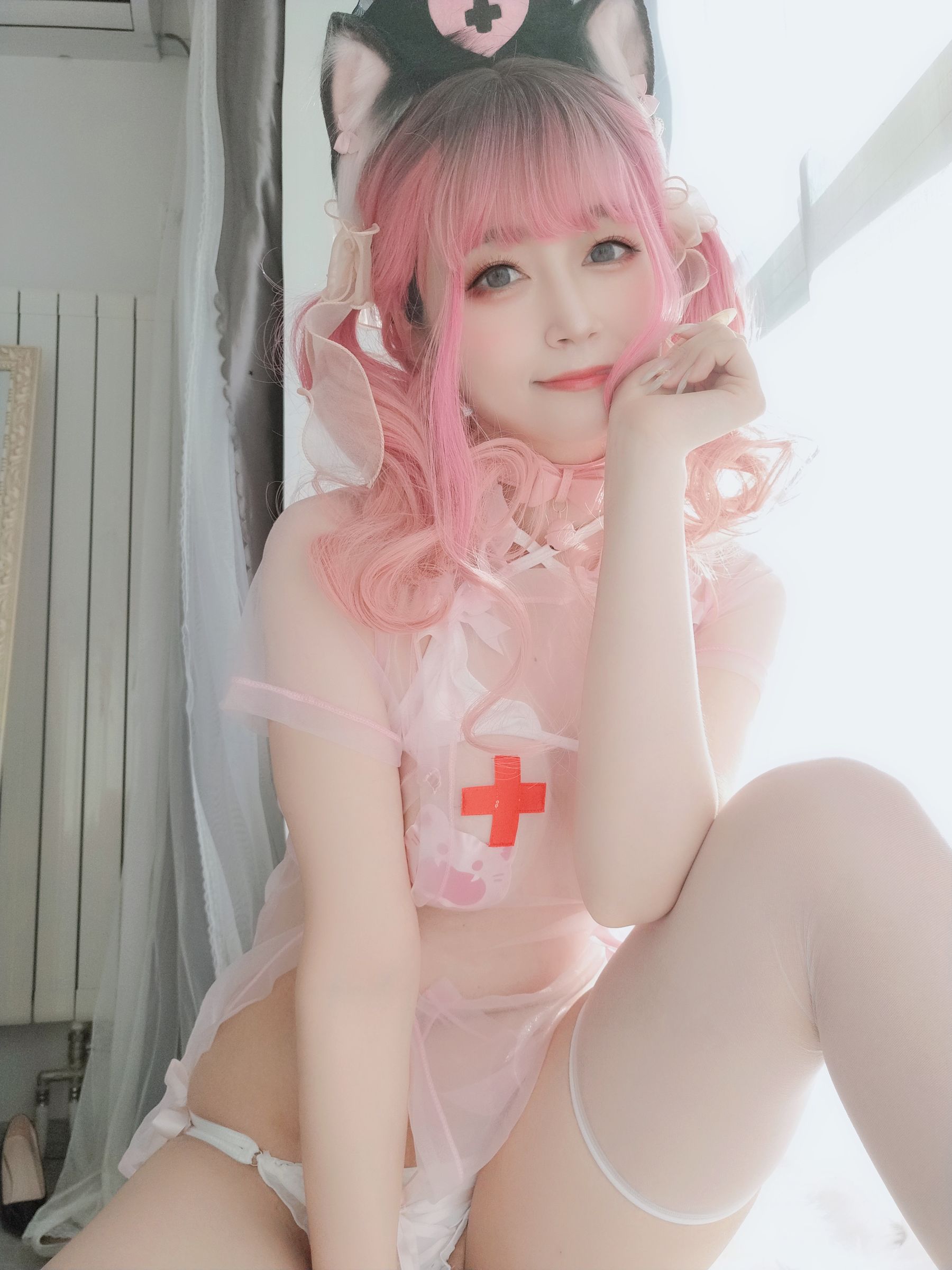 [COS福利] Coser小姐姐白银 - 猫咪护士