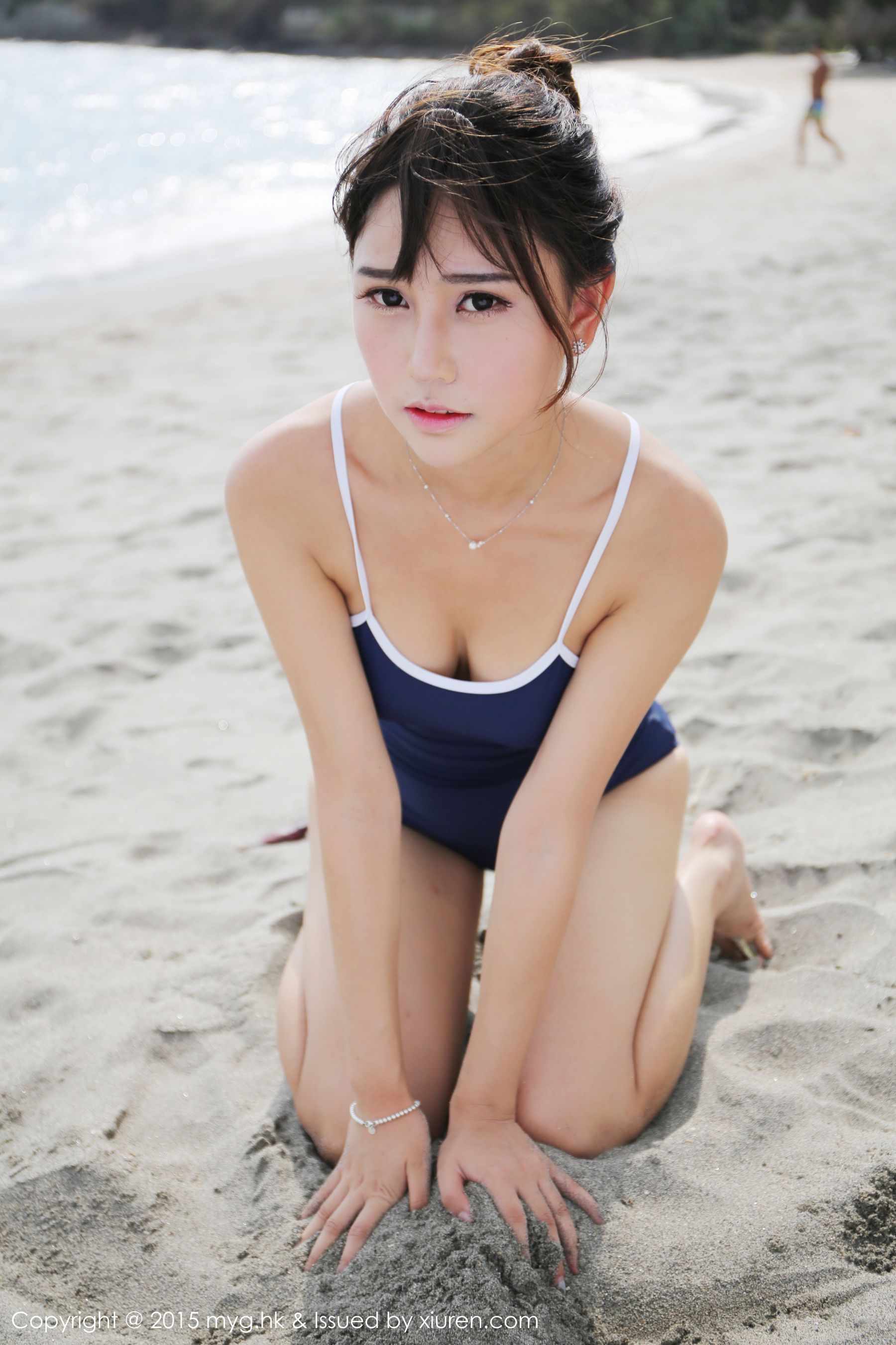 Milk楚楚《海滩死库水》 [美媛馆MyGirl] Vol.147