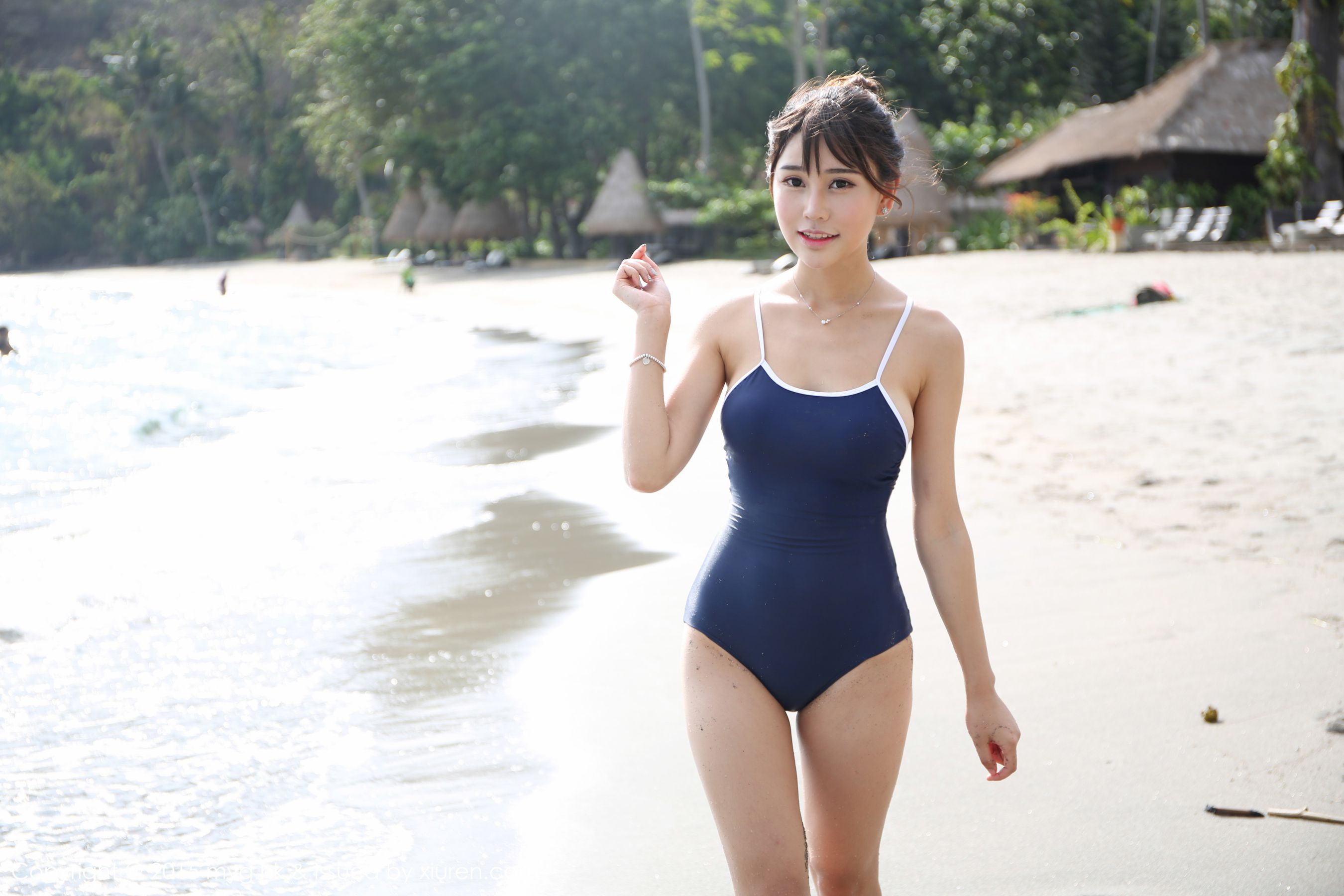 Milk楚楚《海滩死库水》 [美媛馆MyGirl] Vol.147