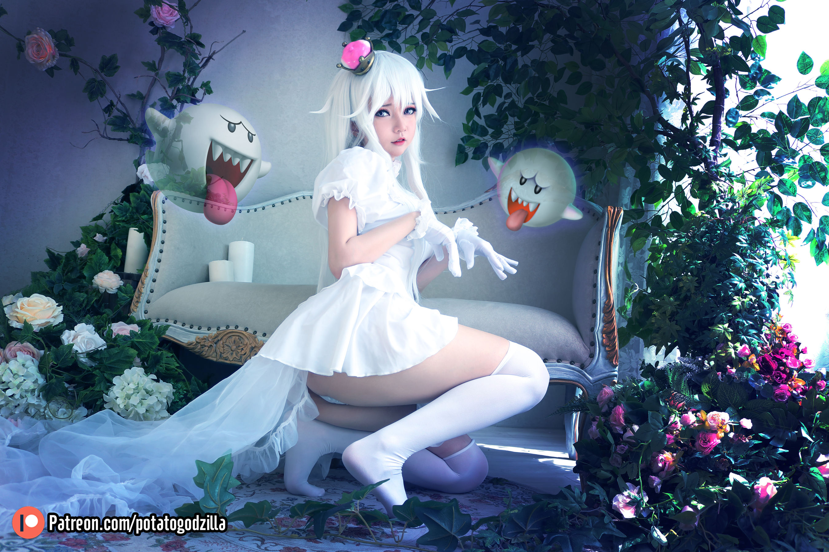 [COS福利] Coser小姐姐Potato Godzilla - Boosette