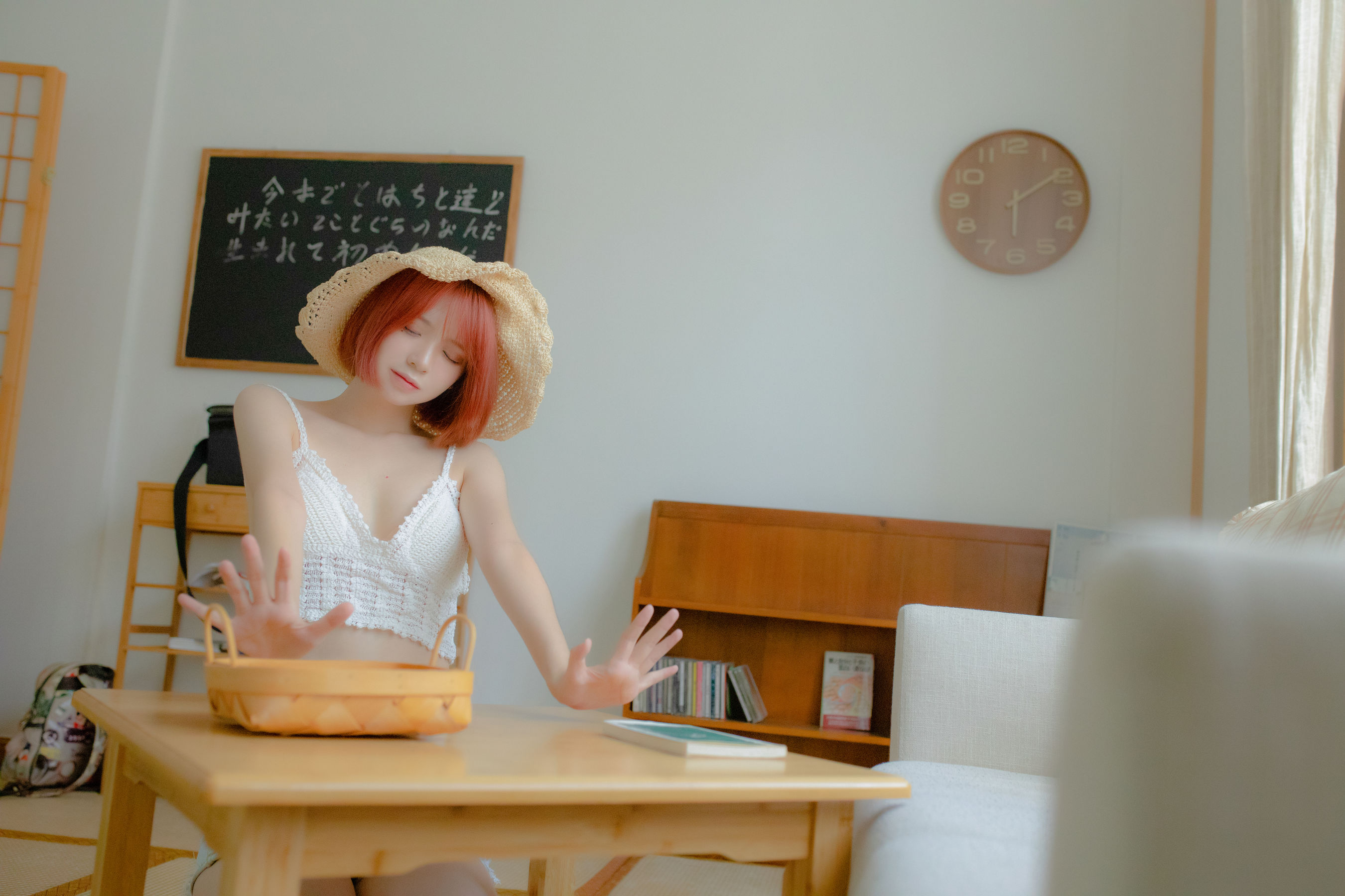[COS福利] 疯猫ss - 草帽女孩