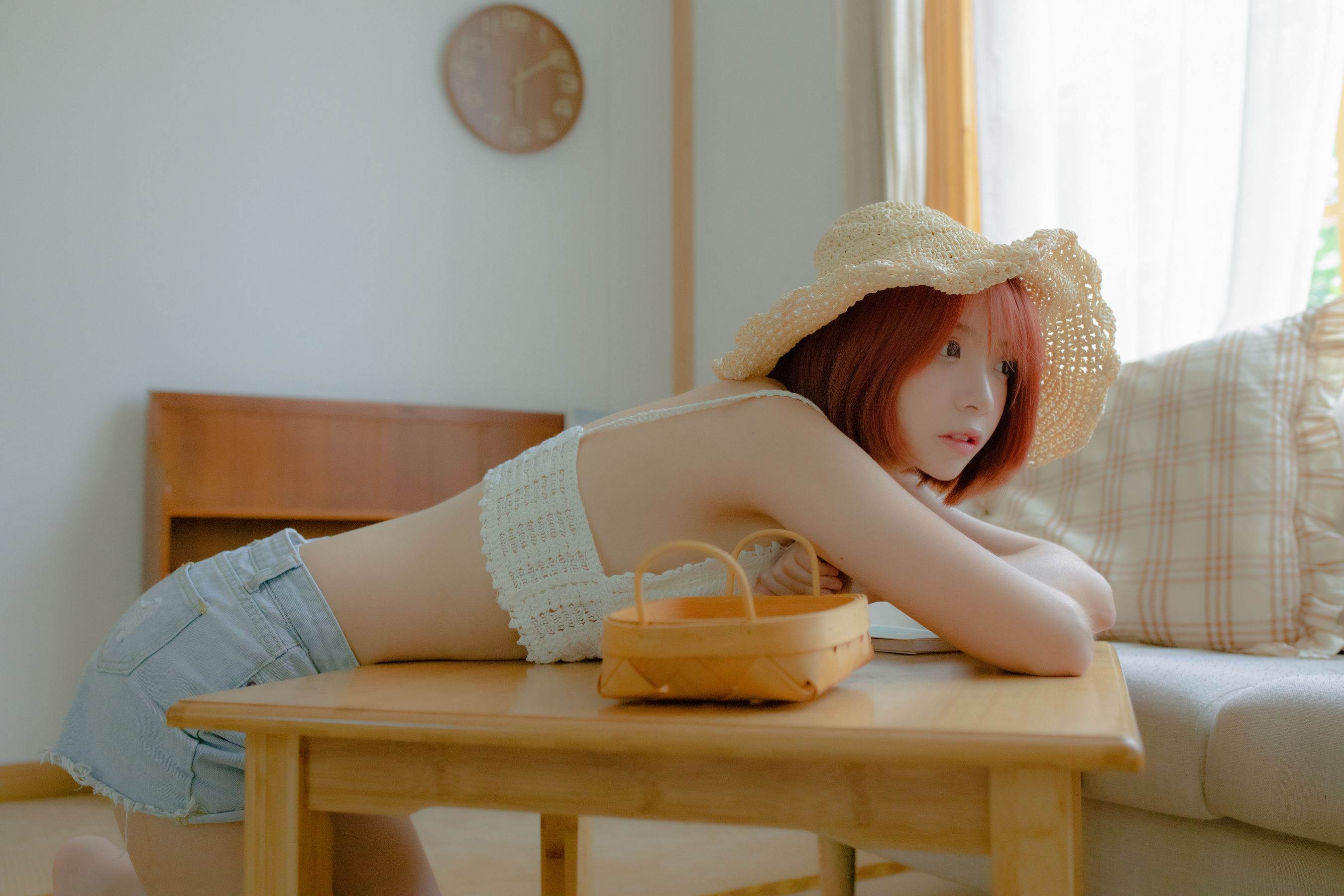 [COS福利] 疯猫ss - 草帽女孩