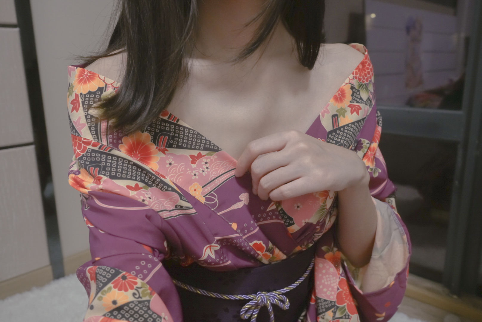 [COS福利] 萌妹子眼酱大魔王w - 和服