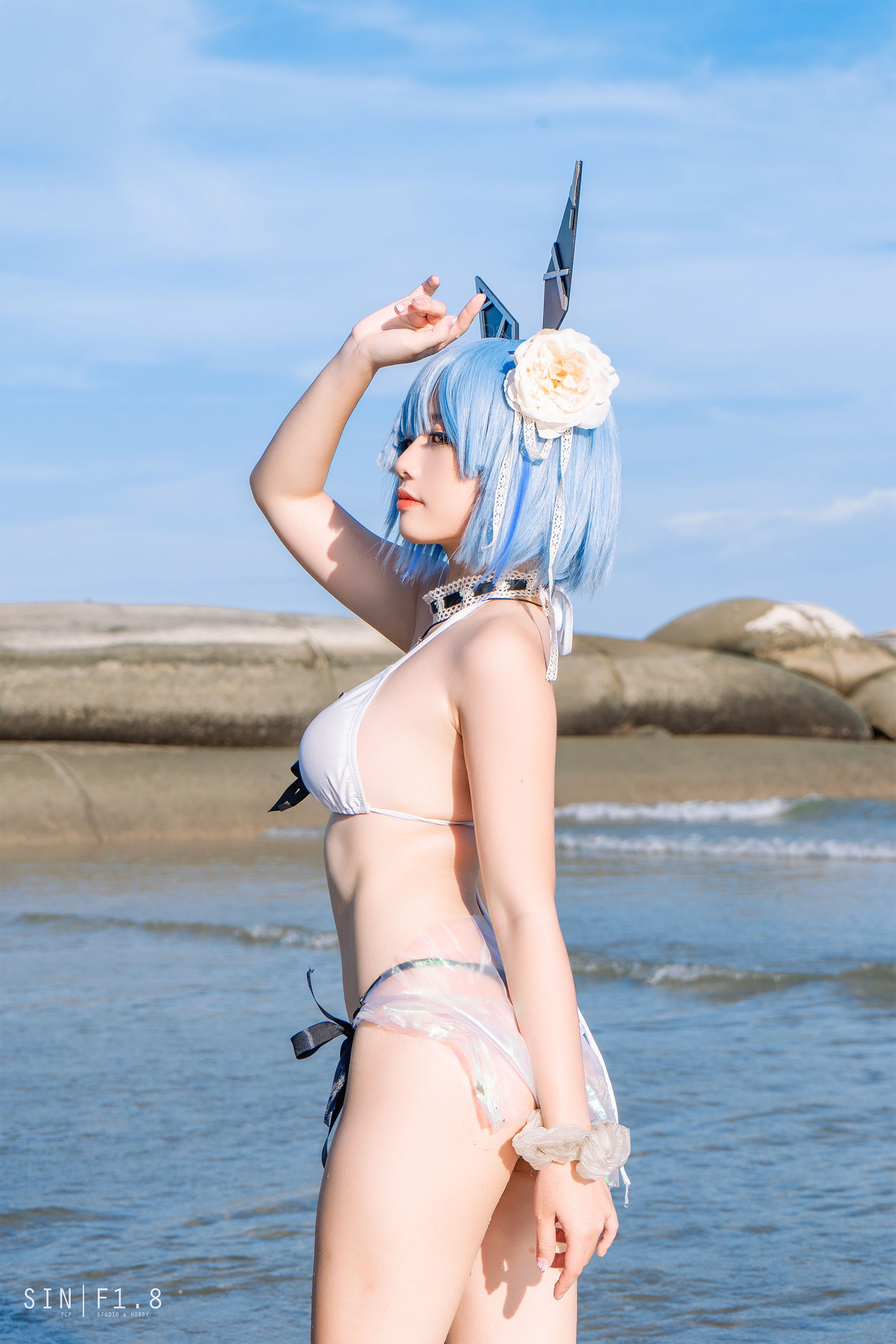 [COS福利] Messie Huang - Gascogne swimsuit