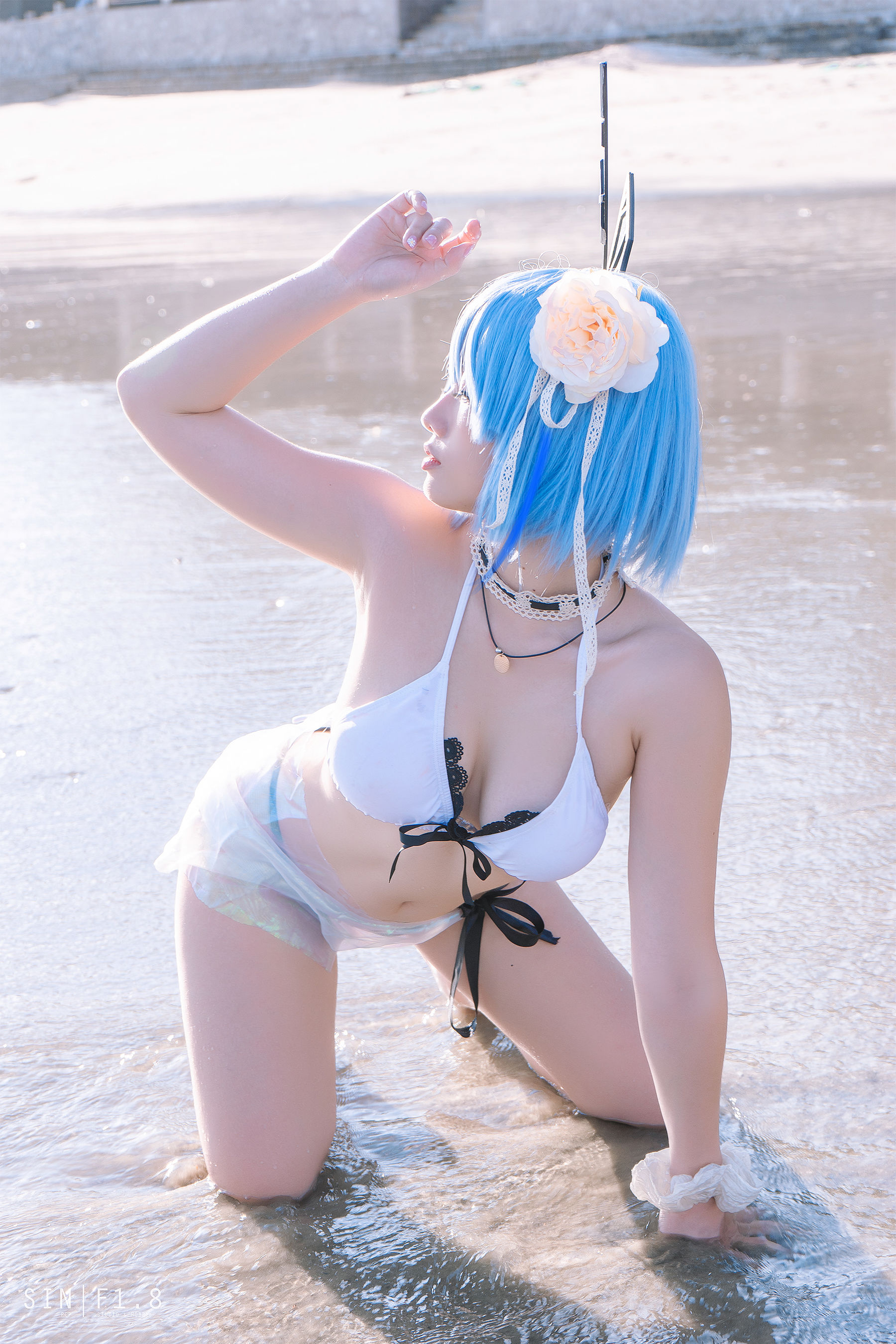 [COS福利] Messie Huang - Gascogne swimsuit