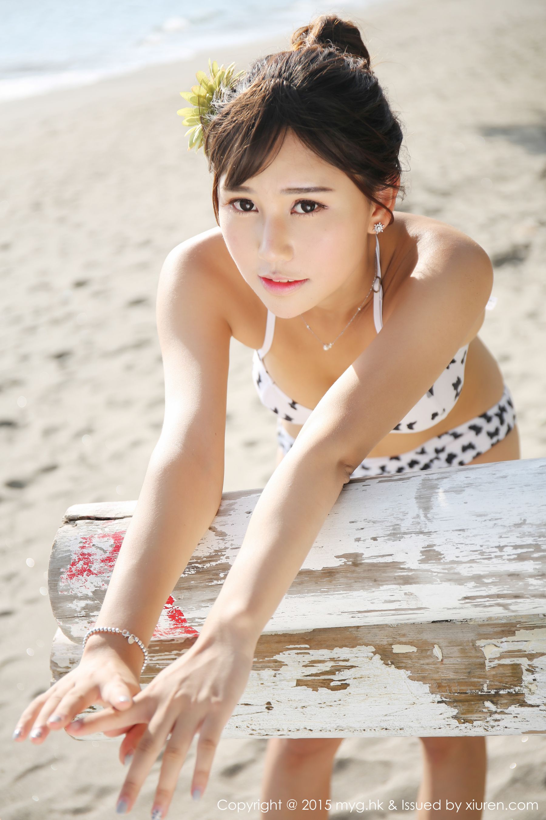 Milk楚楚《龙目岛旅拍》清凉比基尼 [美媛馆MyGirl] Vol.151
