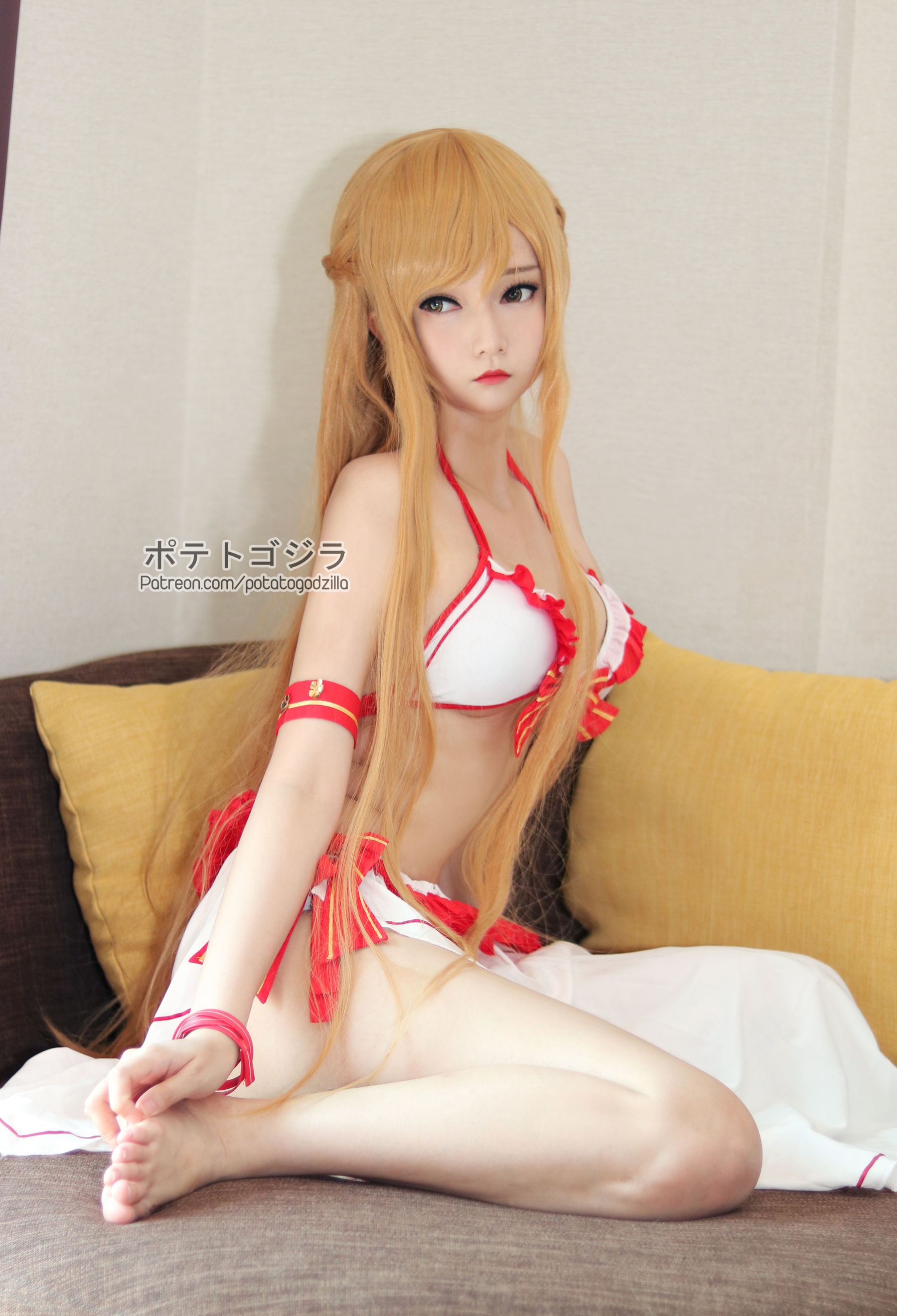 [COS福利] Coser小姐姐Potato Godzilla - Asuna