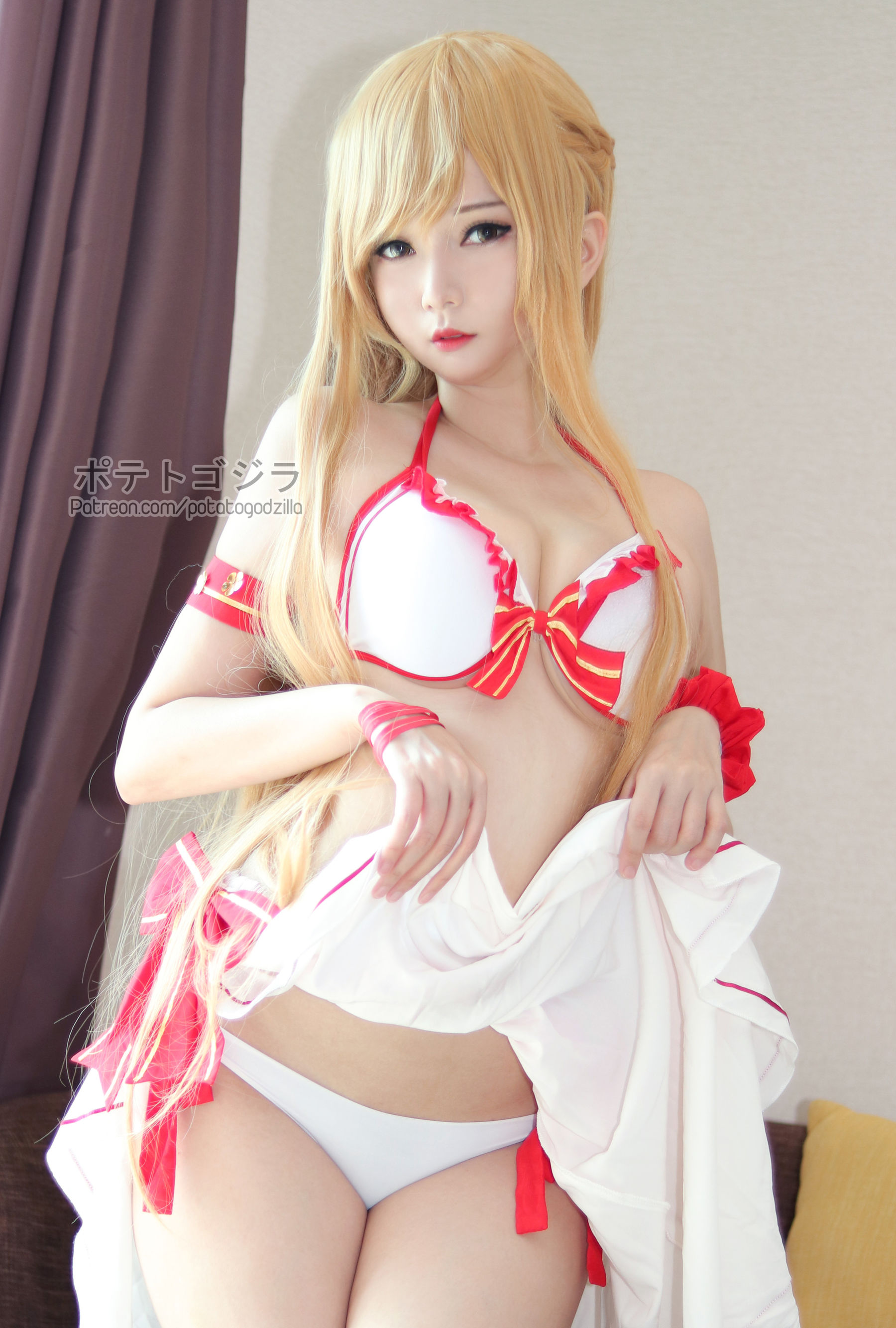 [COS福利] Coser小姐姐Potato Godzilla - Asuna