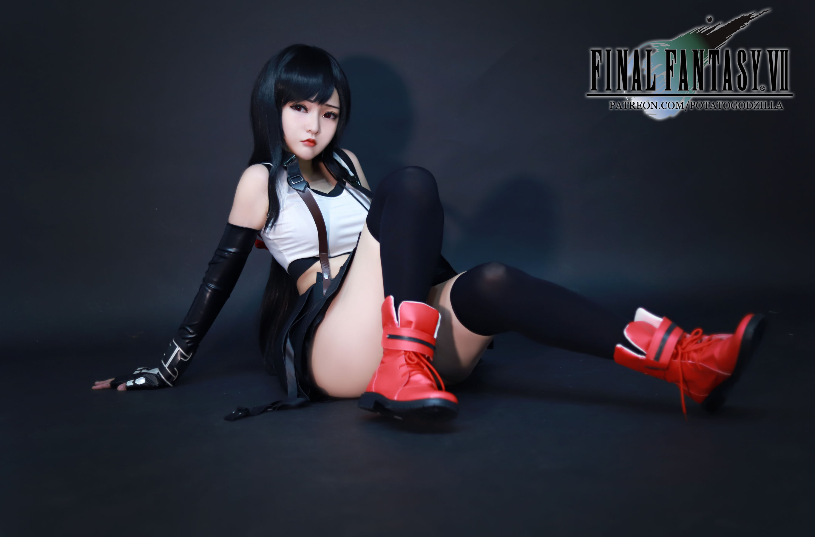 [COS福利] Coser小姐姐Potato Godzilla - Tifa
