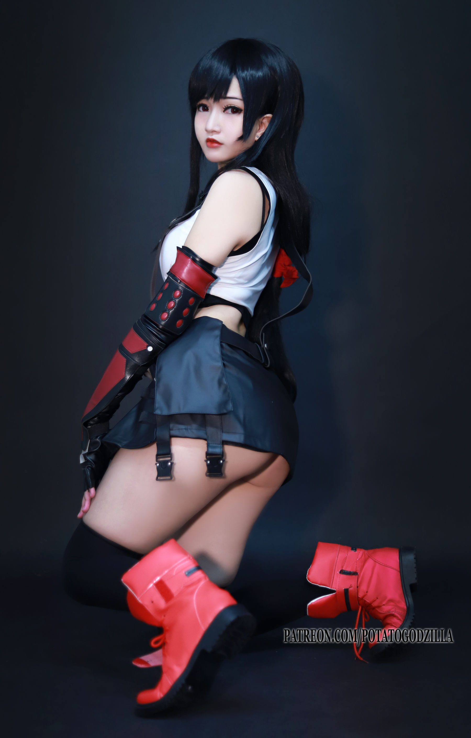 [COS福利] Coser小姐姐Potato Godzilla - Tifa