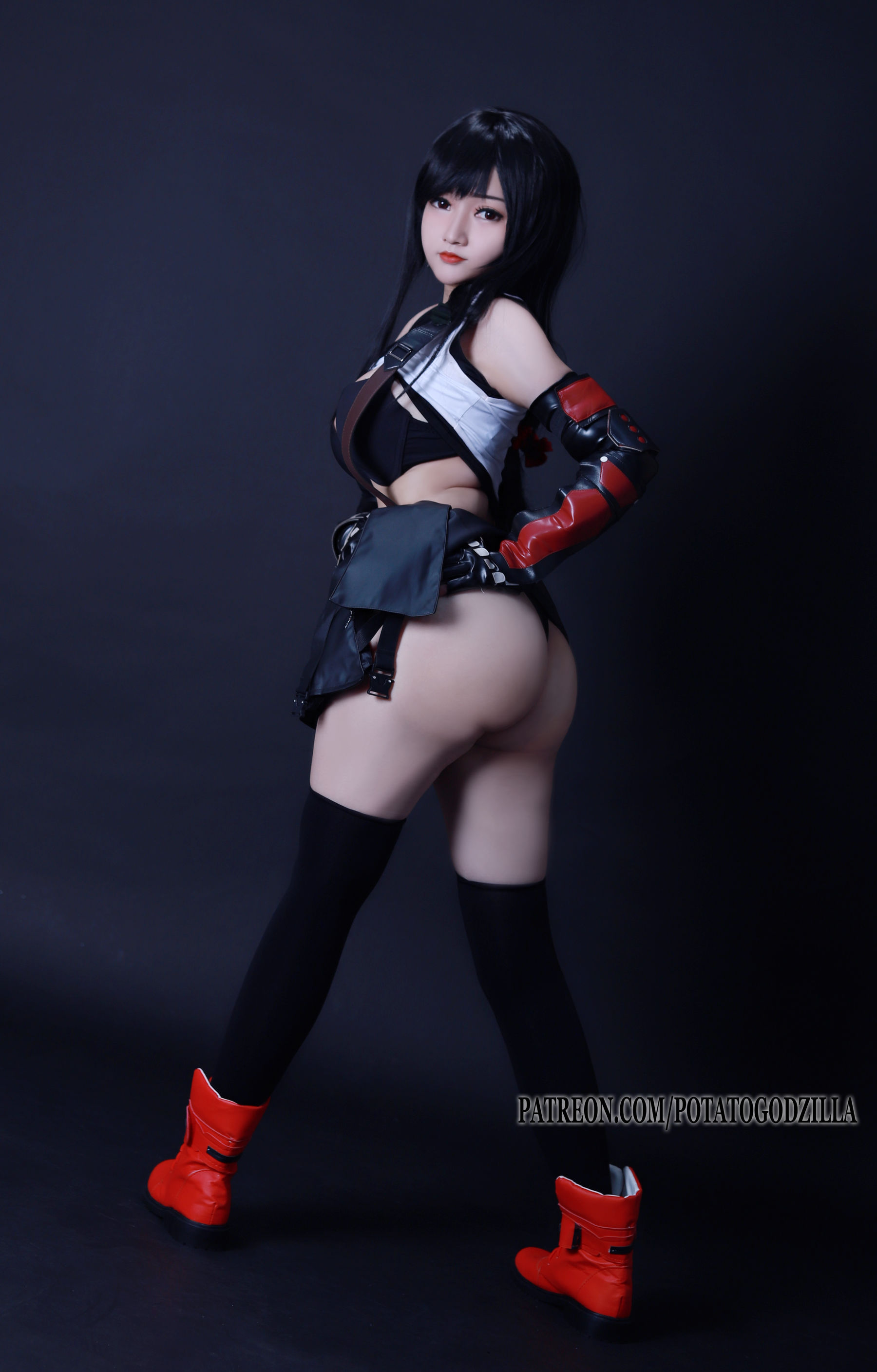 [COS福利] Coser小姐姐Potato Godzilla - Tifa