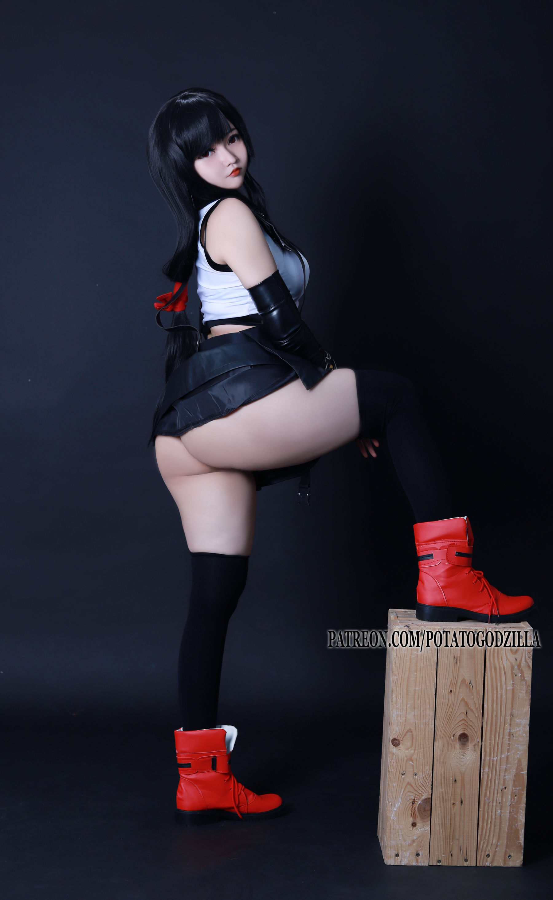 [COS福利] Coser小姐姐Potato Godzilla - Tifa