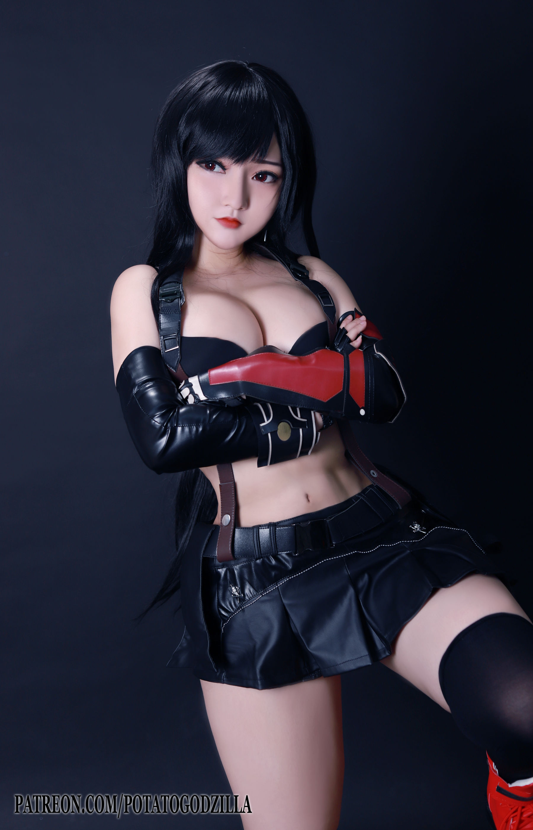 [COS福利] Coser小姐姐Potato Godzilla - Tifa