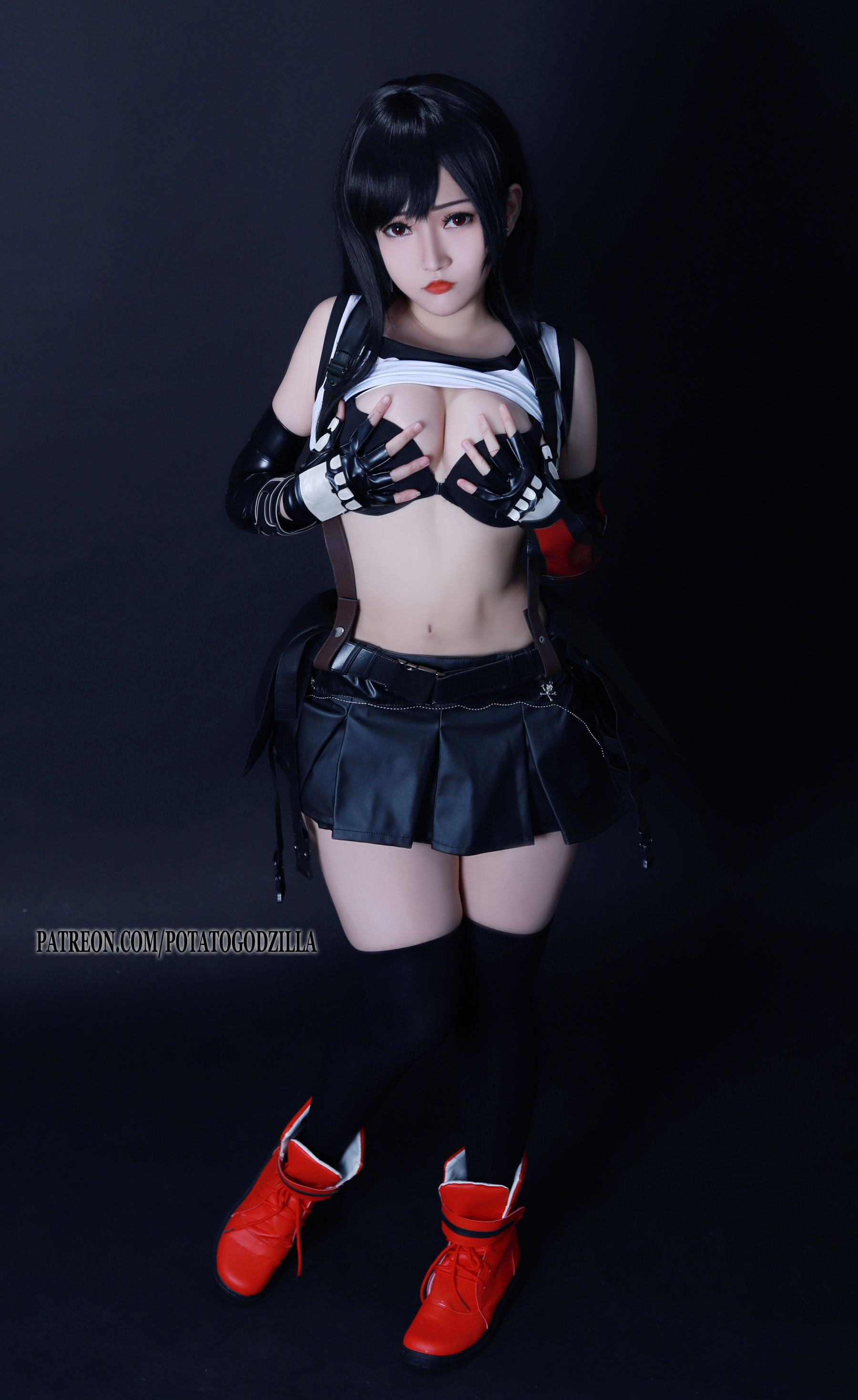 [COS福利] Coser小姐姐Potato Godzilla - Tifa