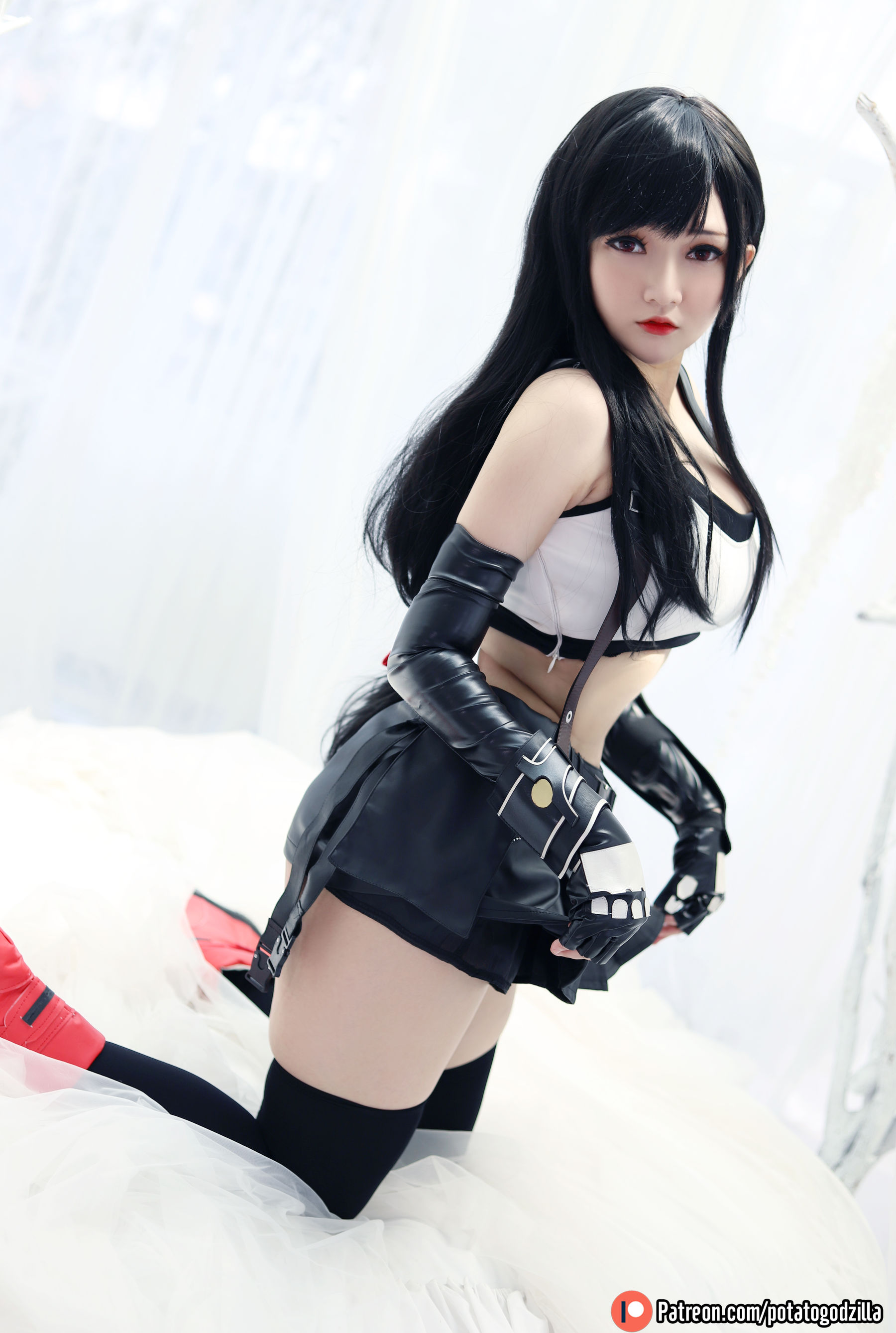 [COS福利] Coser小姐姐Potato Godzilla - Tifa