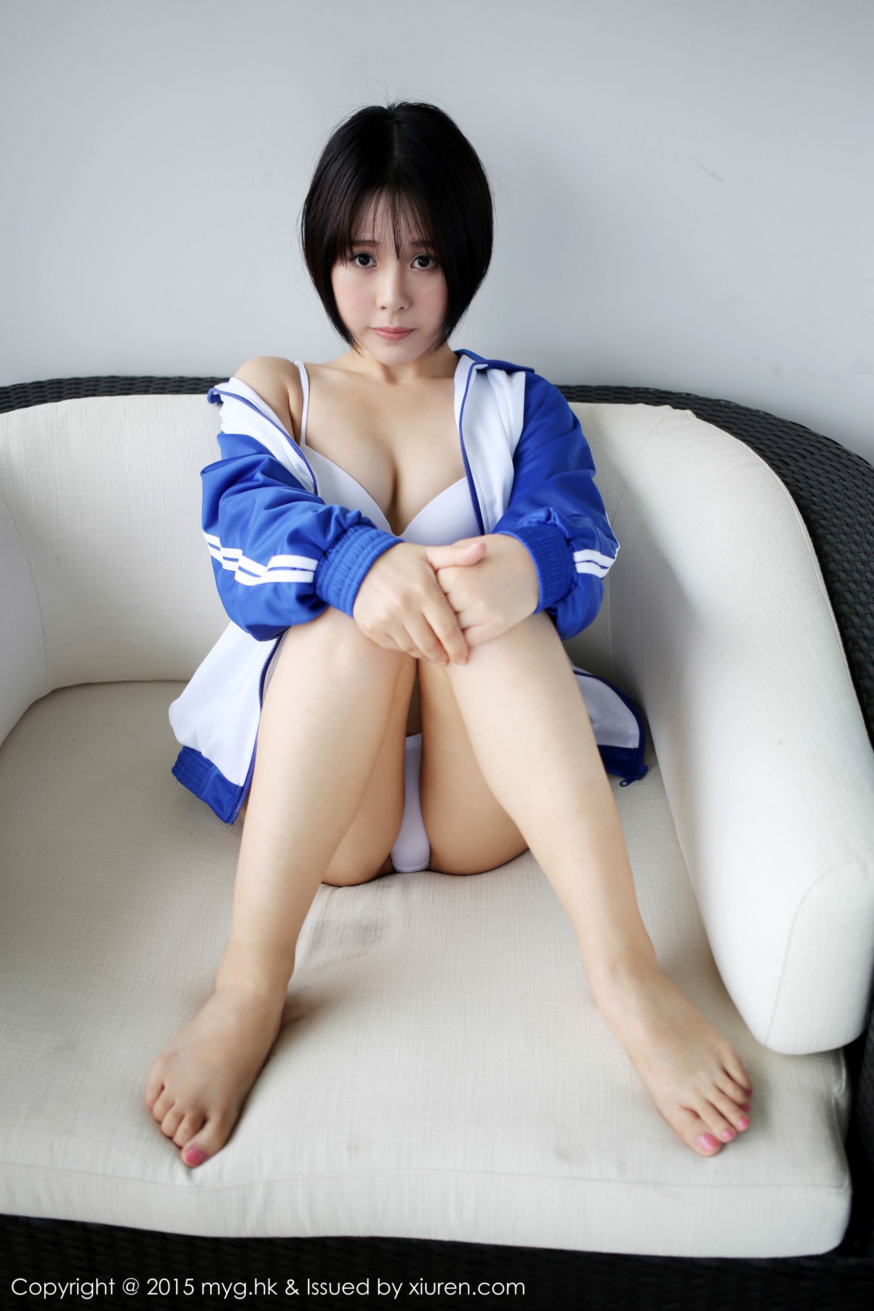 Evelyn艾莉《衬衫+校服诱惑》 [美媛馆MyGirl] Vol.153