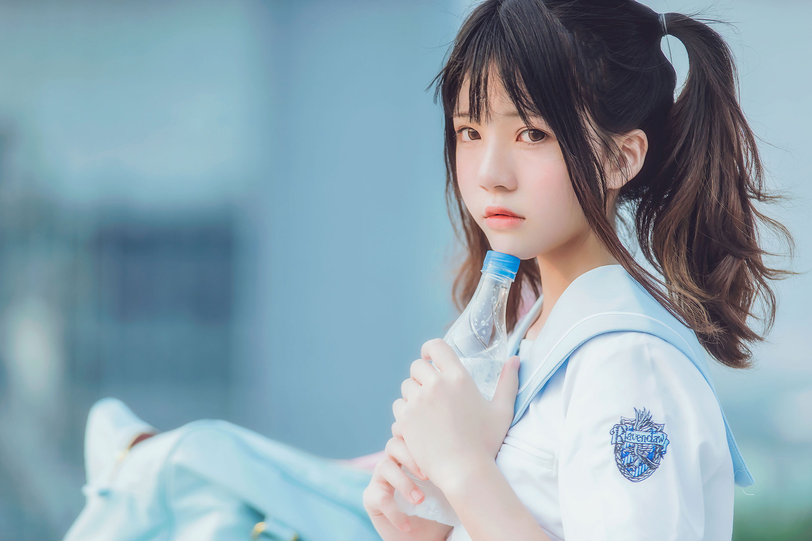 [COS福利] 桜桃喵 - 少女之微风轻轻起