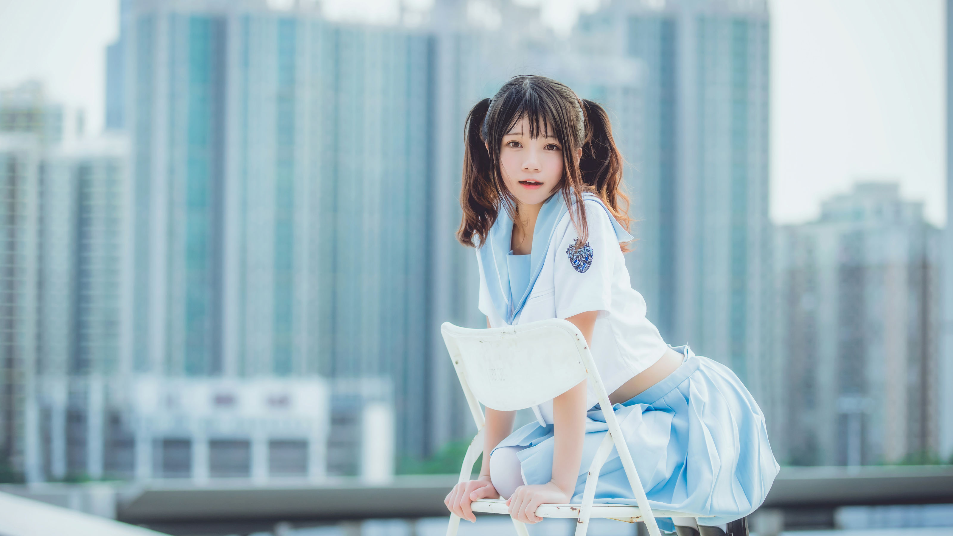 [COS福利] 桜桃喵 - 少女之微风轻轻起