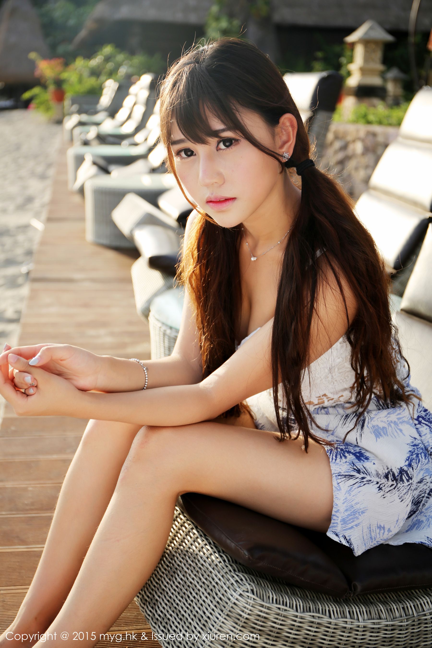 Milk楚楚《超清新短裙女神》 [美媛馆MyGirl] Vol.154