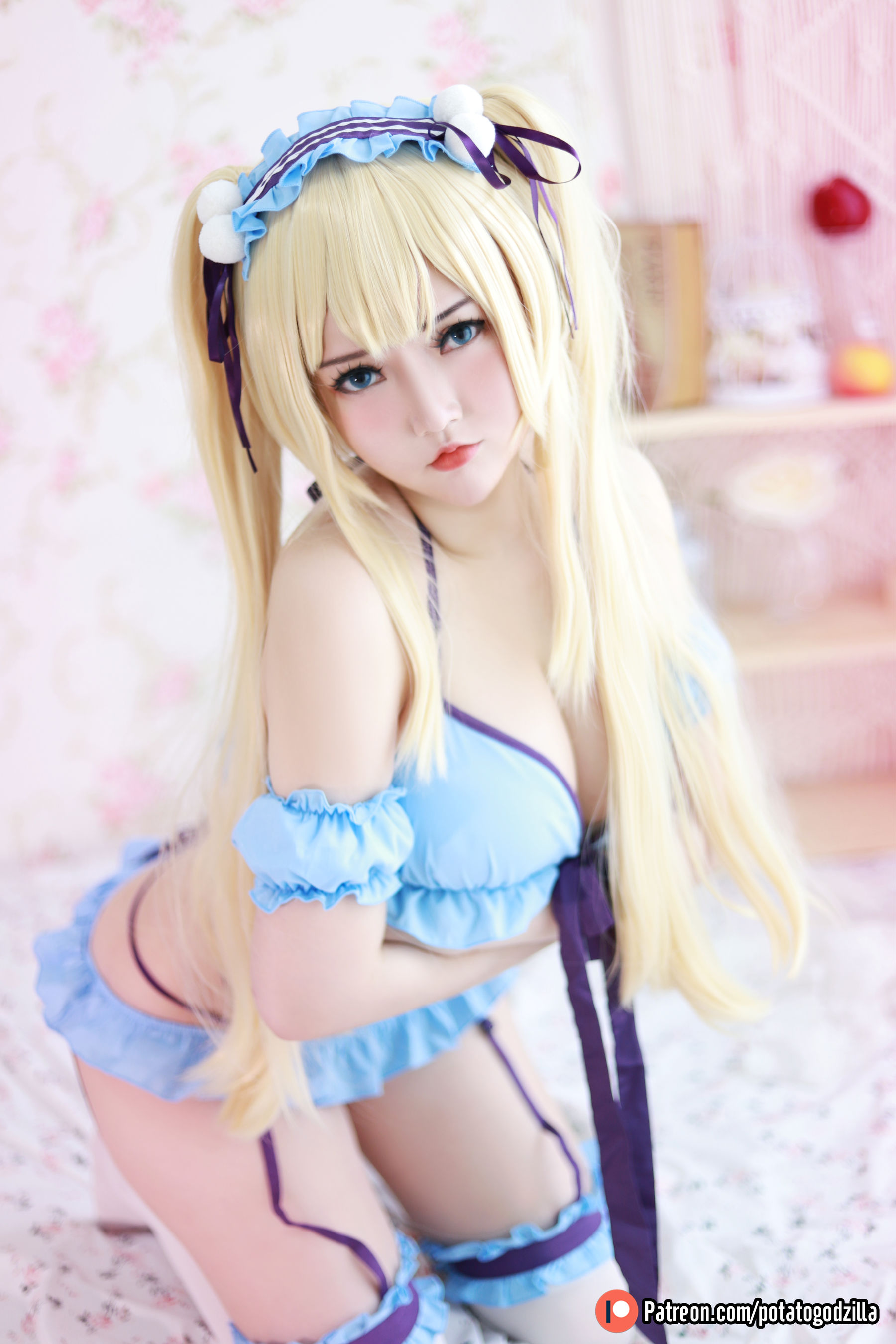 [COS福利] Coser小姐姐Potato Godzilla - Eriri Spencer Sawamura