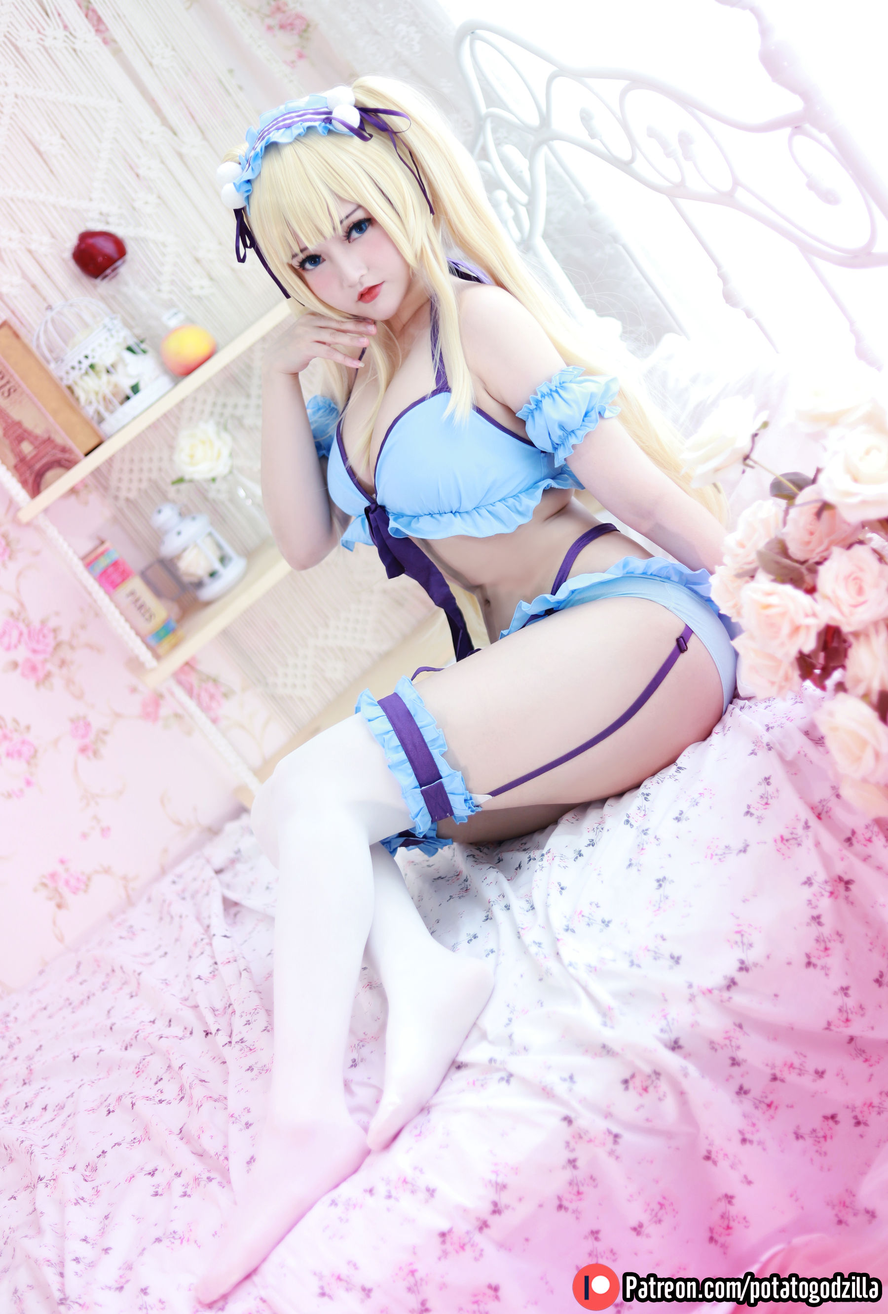 [COS福利] Coser小姐姐Potato Godzilla - Eriri Spencer Sawamura